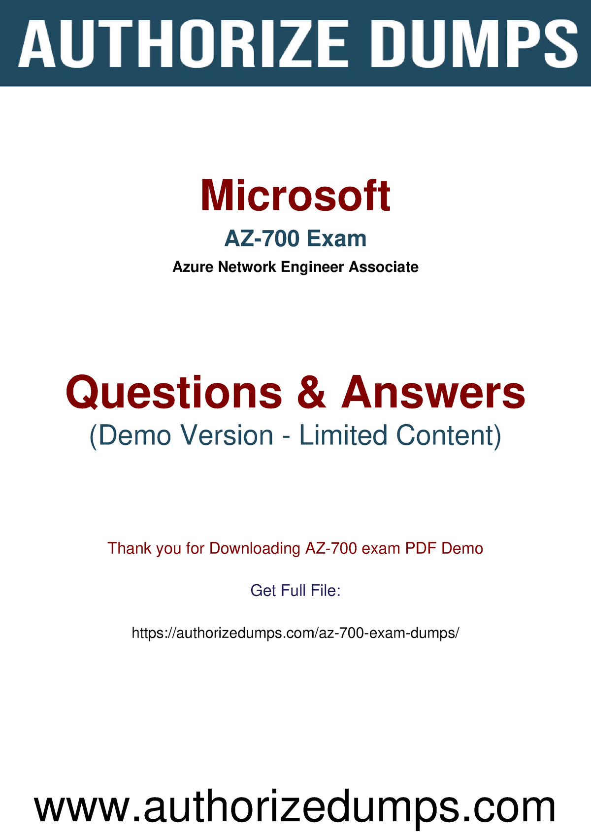 Pass4sure AZ-700 Dumps Pdf