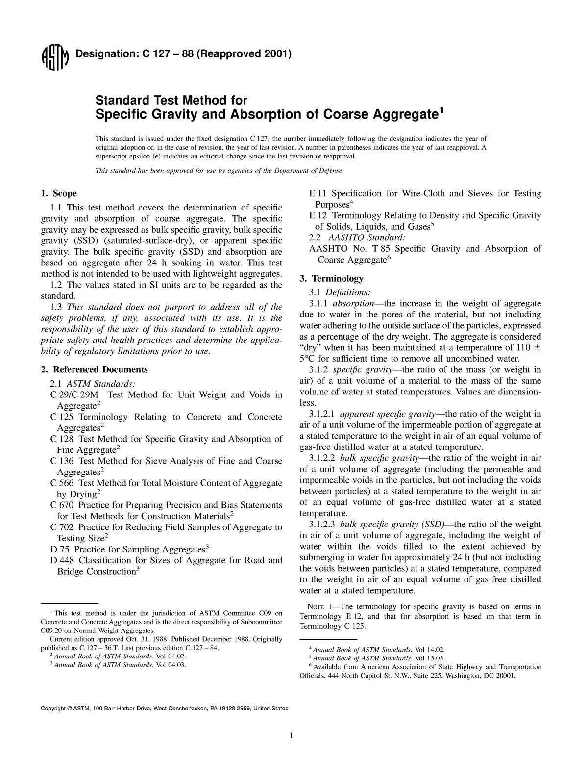 astm-c127-for-construction-materials-and-testing-designation-c-127