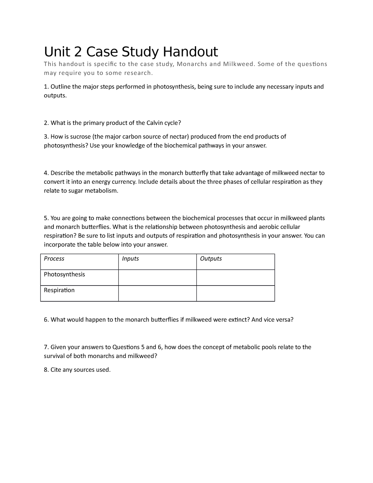 unit 2 case study handout