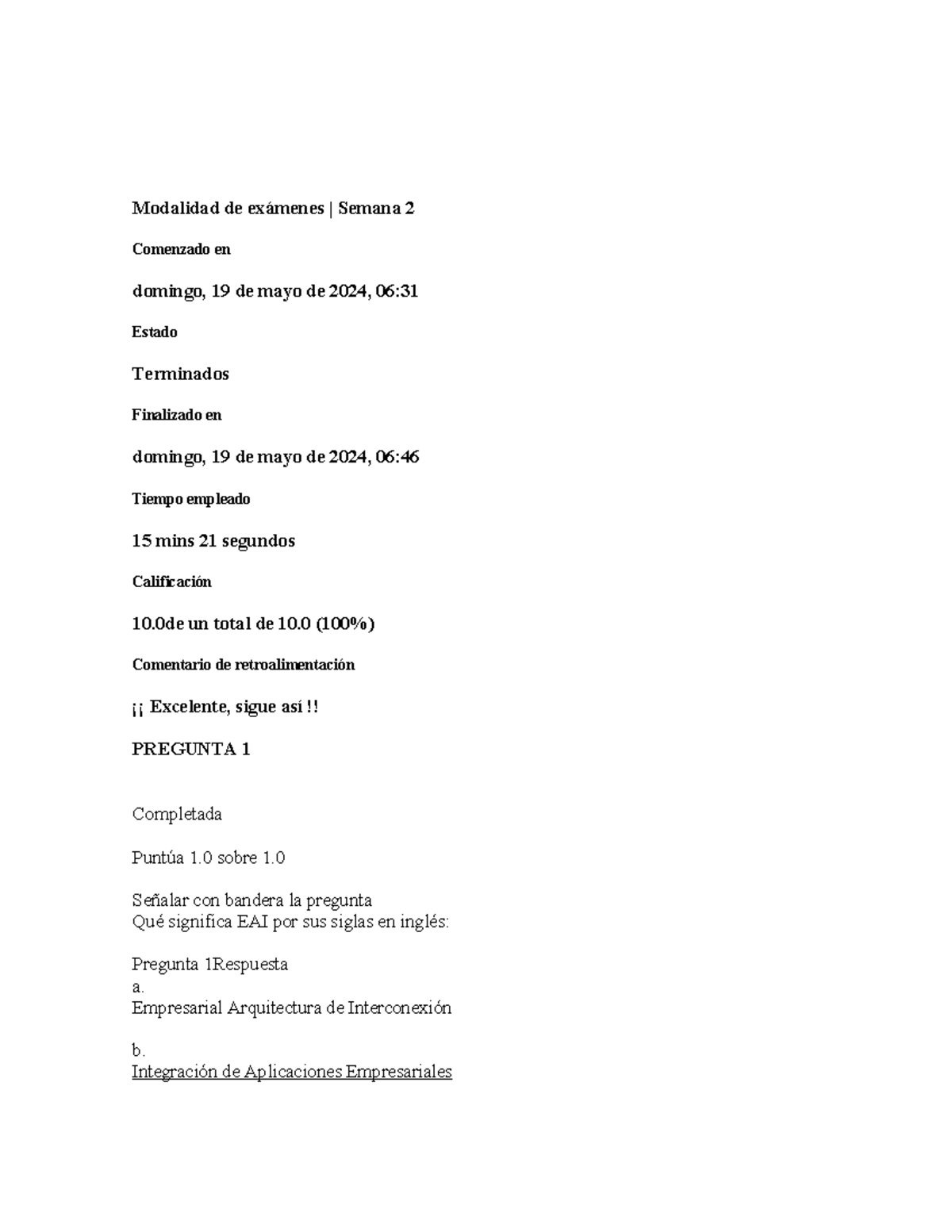 Semana 2 Sistematizacion De Procesos - Modalidad De Exámenes | Semana 2 ...