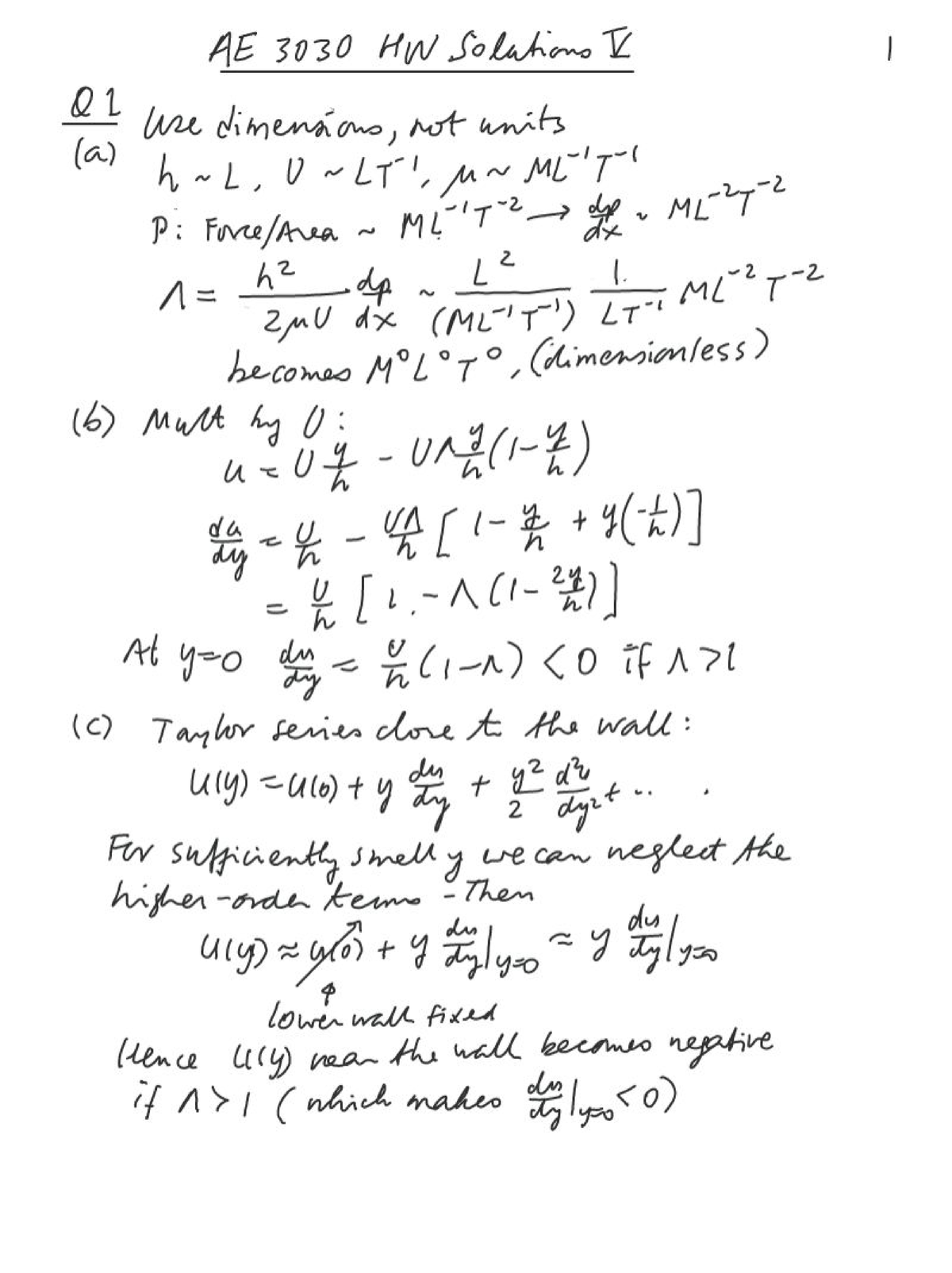 HW solutions 5 - Homework - AE 3030 - Studocu