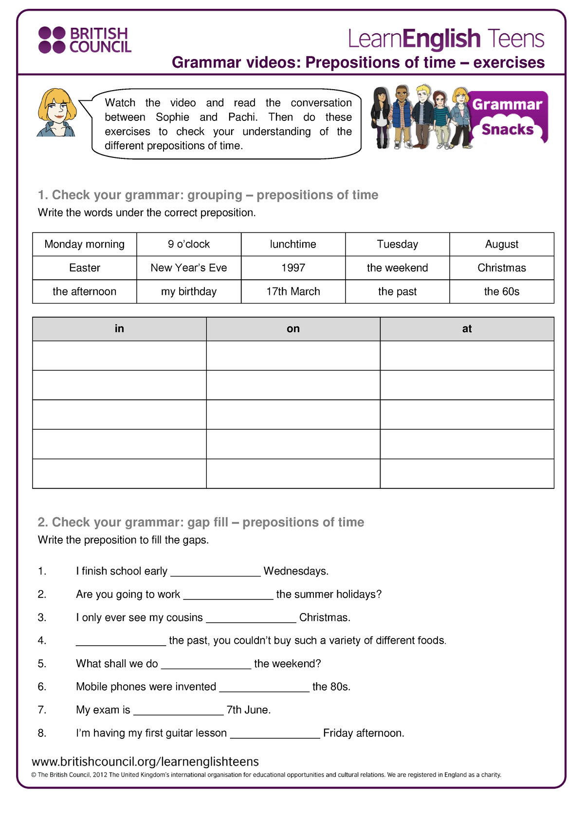 gs-prepositions-of-time-exercises-1-check-your-grammar-grouping