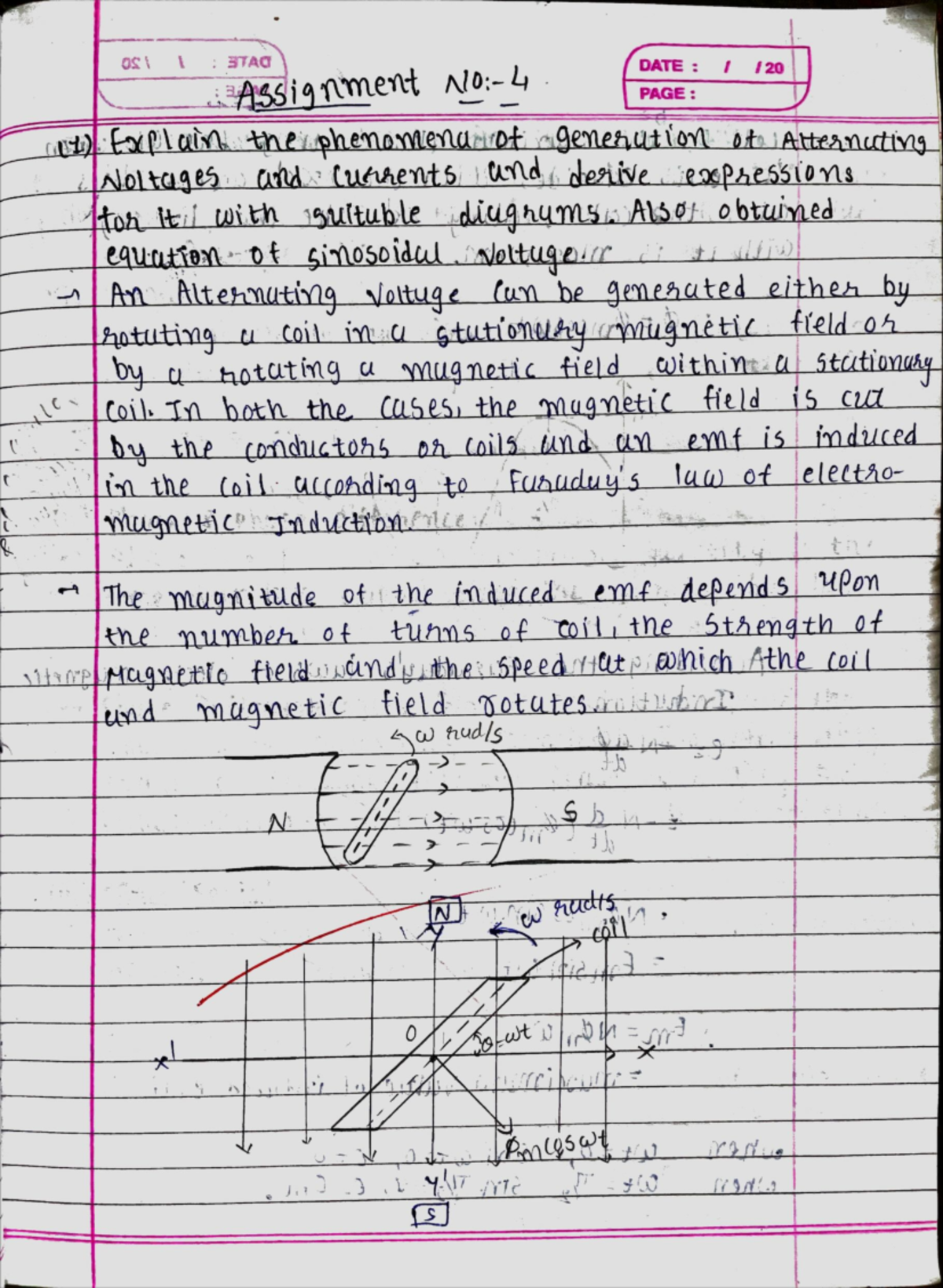 BEE ASS 4 - In this pdf Basic Electric and Electronics there is ...