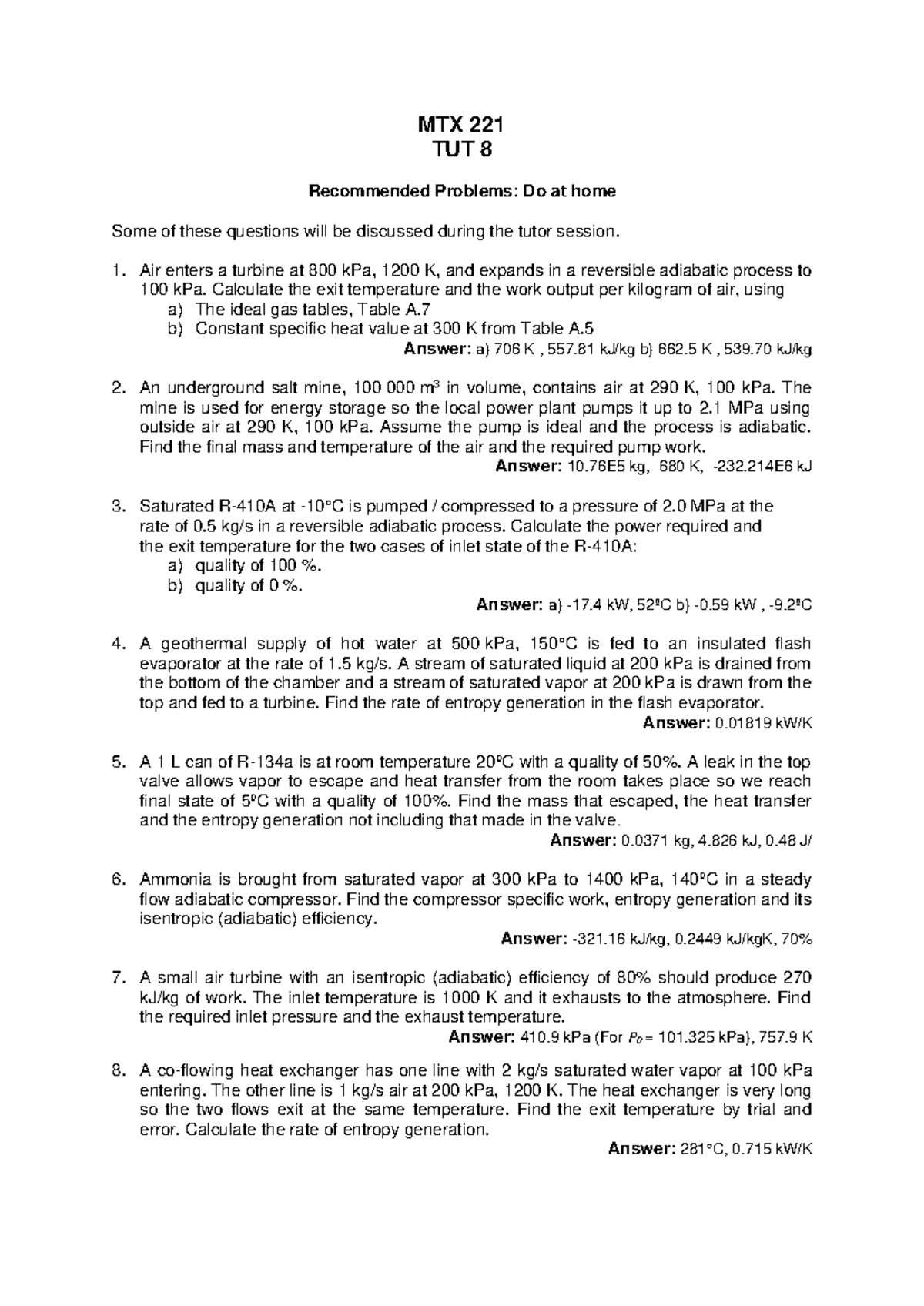 MTX221-2024-TUT08-Theme 7 - CV - MTX 221 TUT 8 Recommended Problems: Do ...