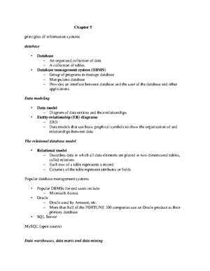 Chapter 2- misy - chapter 2 organizations and information systems ...