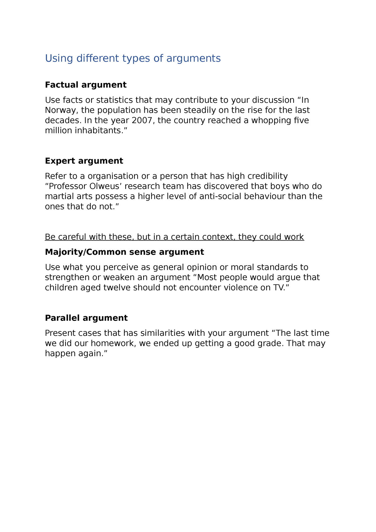 using-different-types-of-arguments-using-different-types-of-arguments