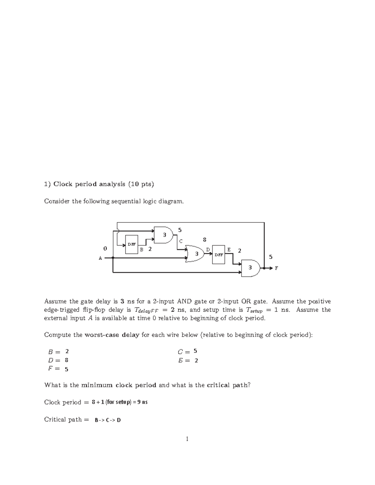 6-M2-soln - Practice Exam - Midterm 2 ECE 25, Spring 2012 Thursday, May ...