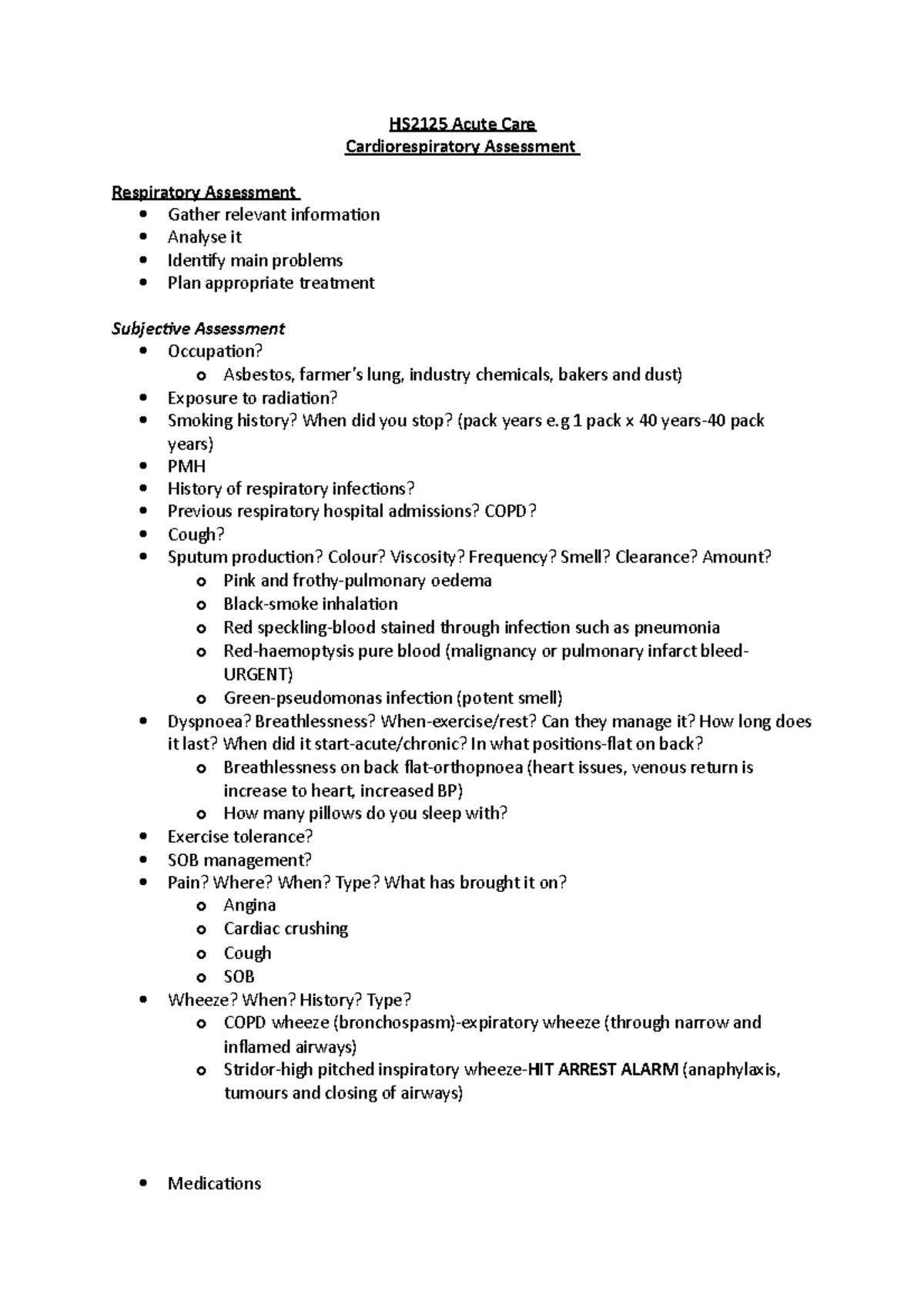 HS2125 Acute Care Cardiorespiratory Assessment HS2125 Acute Care hs2125-acute-care-cardiorespiratory-assessment-hs2125-acute-care