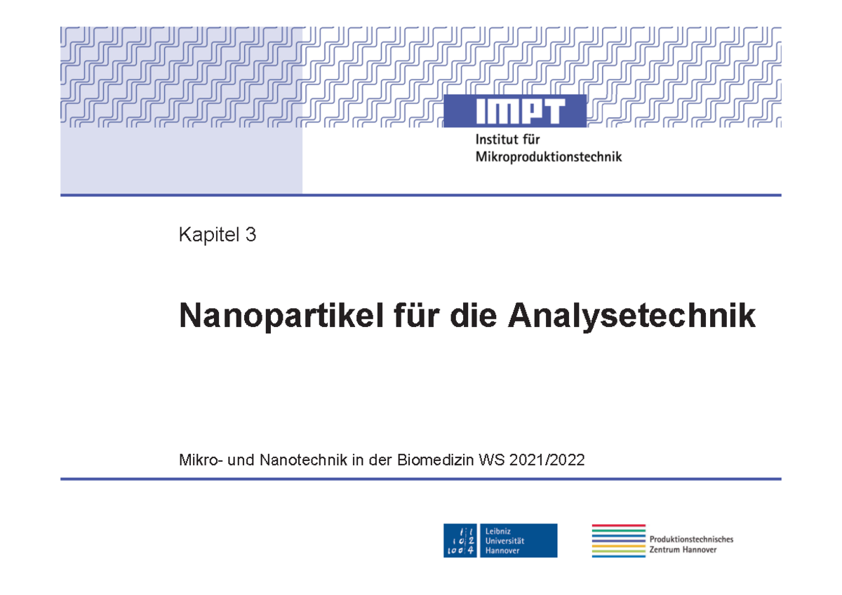 0103MNTid BMNanopartikel - Kapitel 3 Nanopartikel für die ...