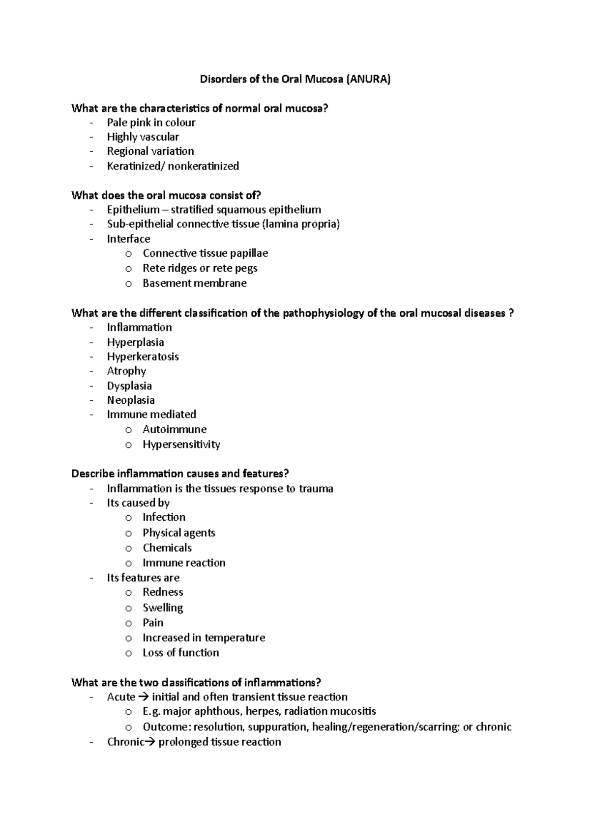 disorders-of-the-oral-mucosa-anura-notes-disorders-of-the-oral-mucosa