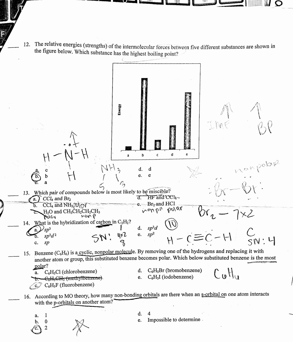 Page 3 Test #2 Dr. C Chem 1030 - CHEM 1030 - Studocu