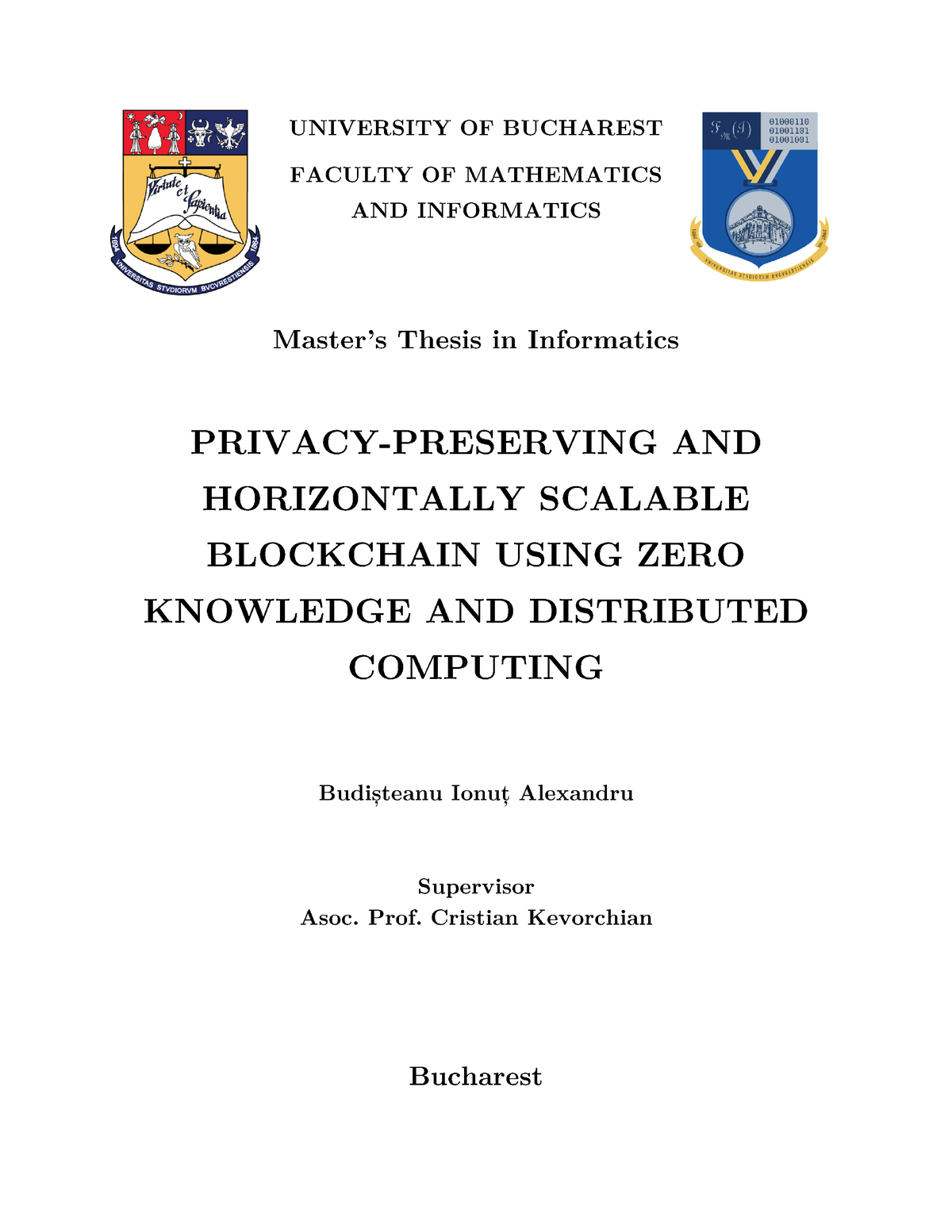 master thesis on blockchain