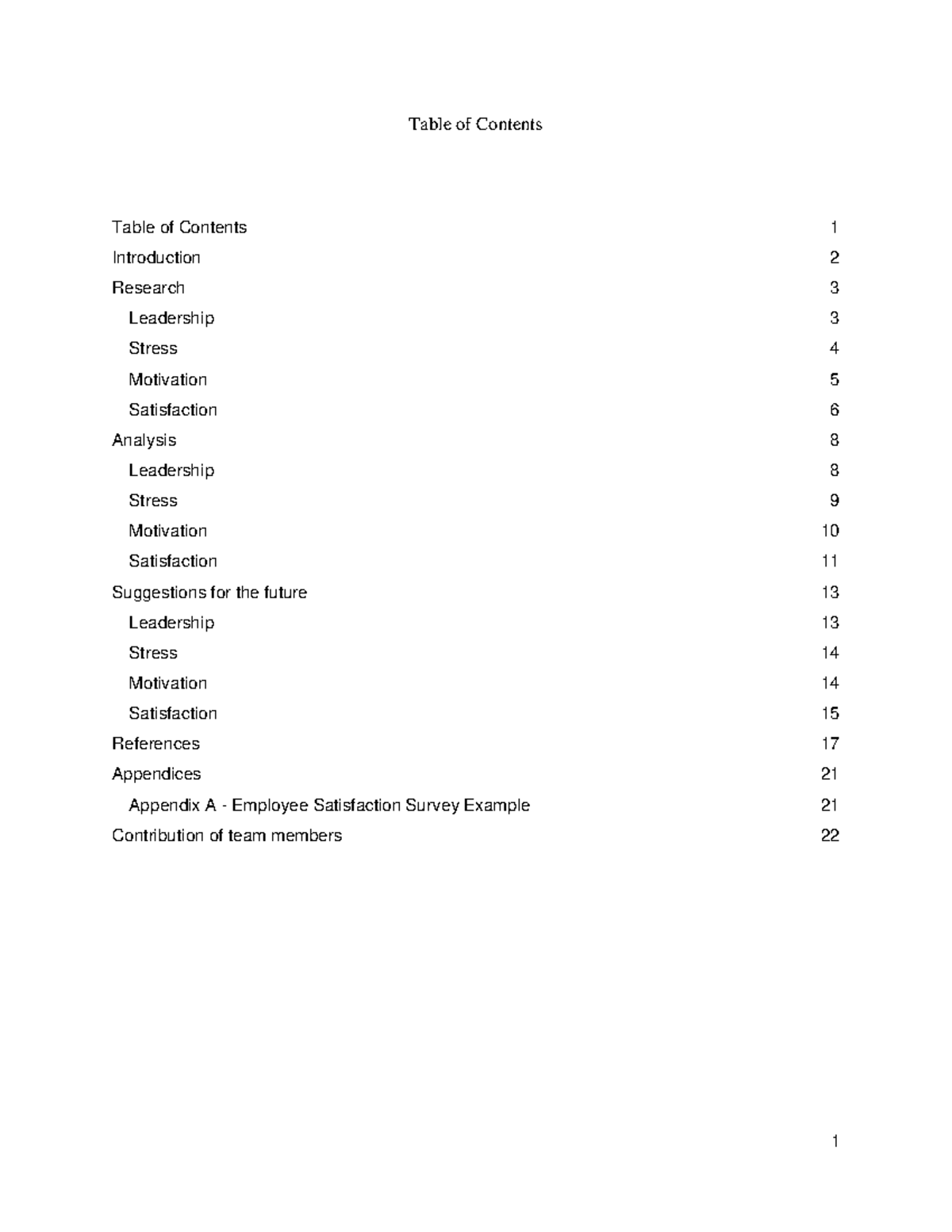 Example (2) of group project from one of previous semesters - Table of ...