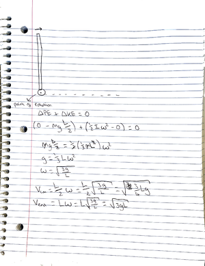 Thin rod rotating about its endpoint problem