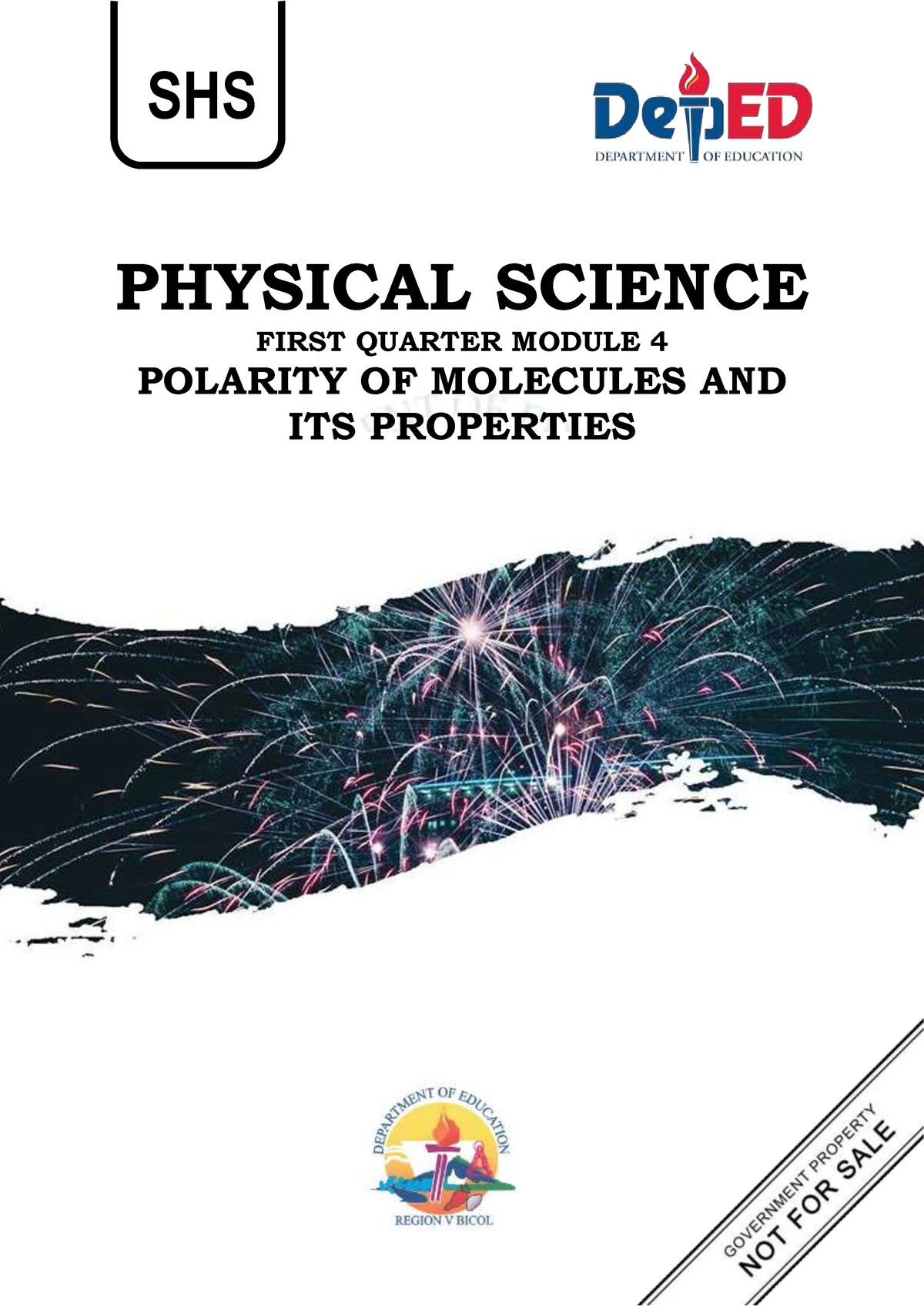 Physical Science Q3 M4 - Okay - I SHS PHYSICAL SCIENCE FIRST QUARTER ...