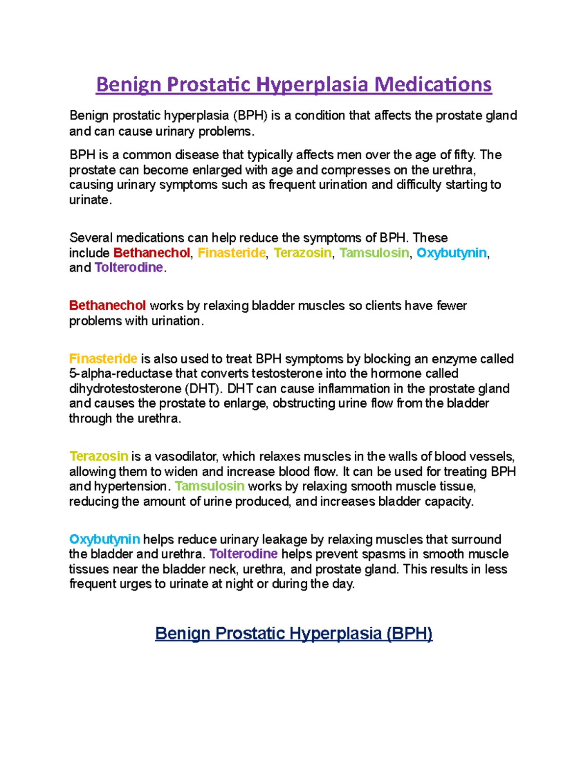 benign-prostatic-hyperplasia-medications-lecture-benign-prostatic