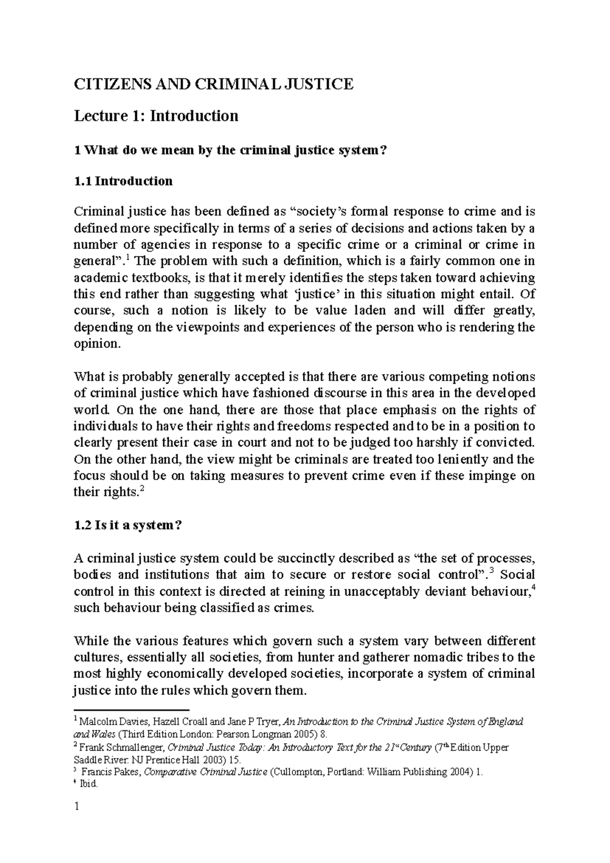 Lecture+1+ Citizens+AND+Criminal+Justice - CITIZENS AND CRIMINAL ...