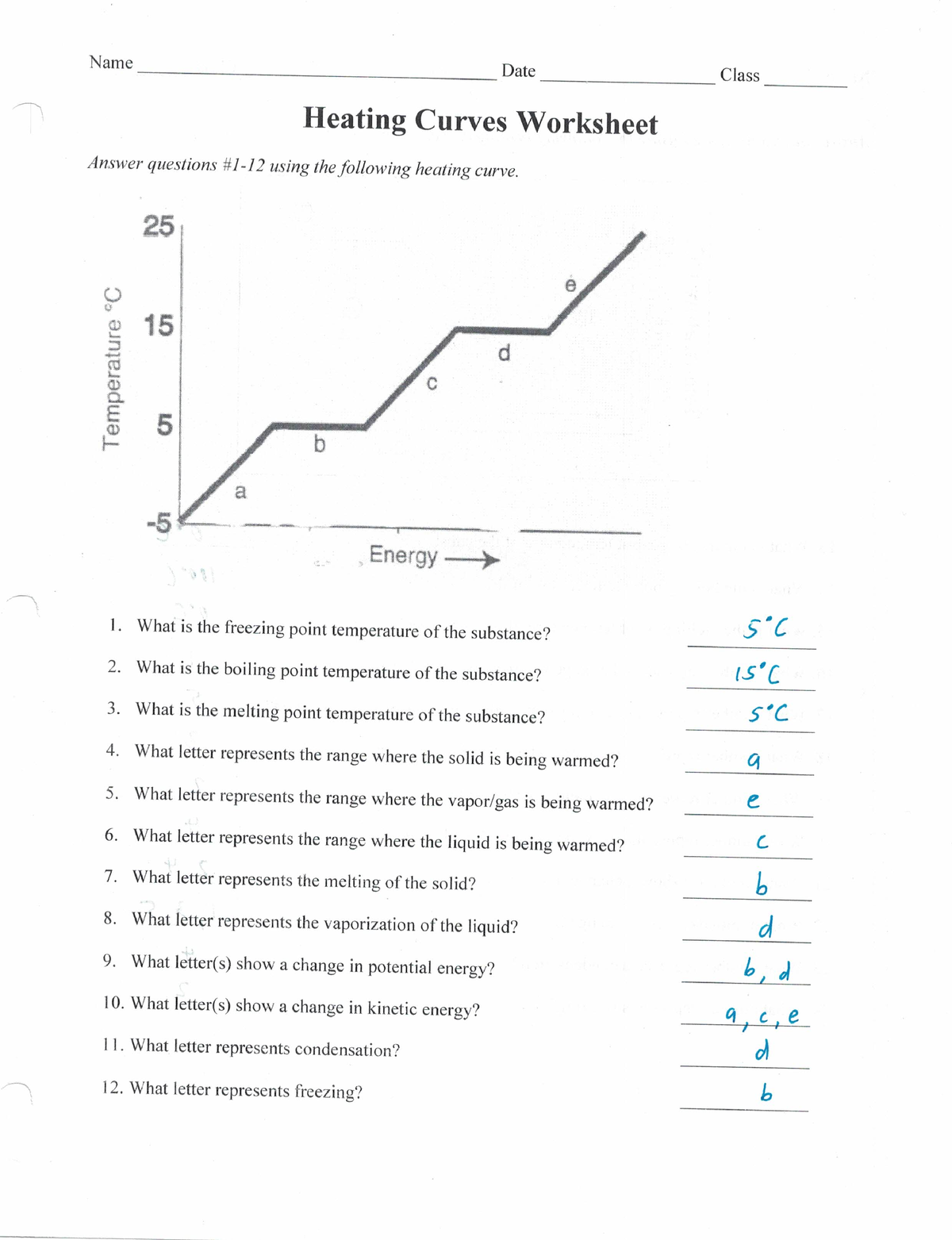 8-22-18 - Heating And Cooling Curve Answers - General Chemistry ...