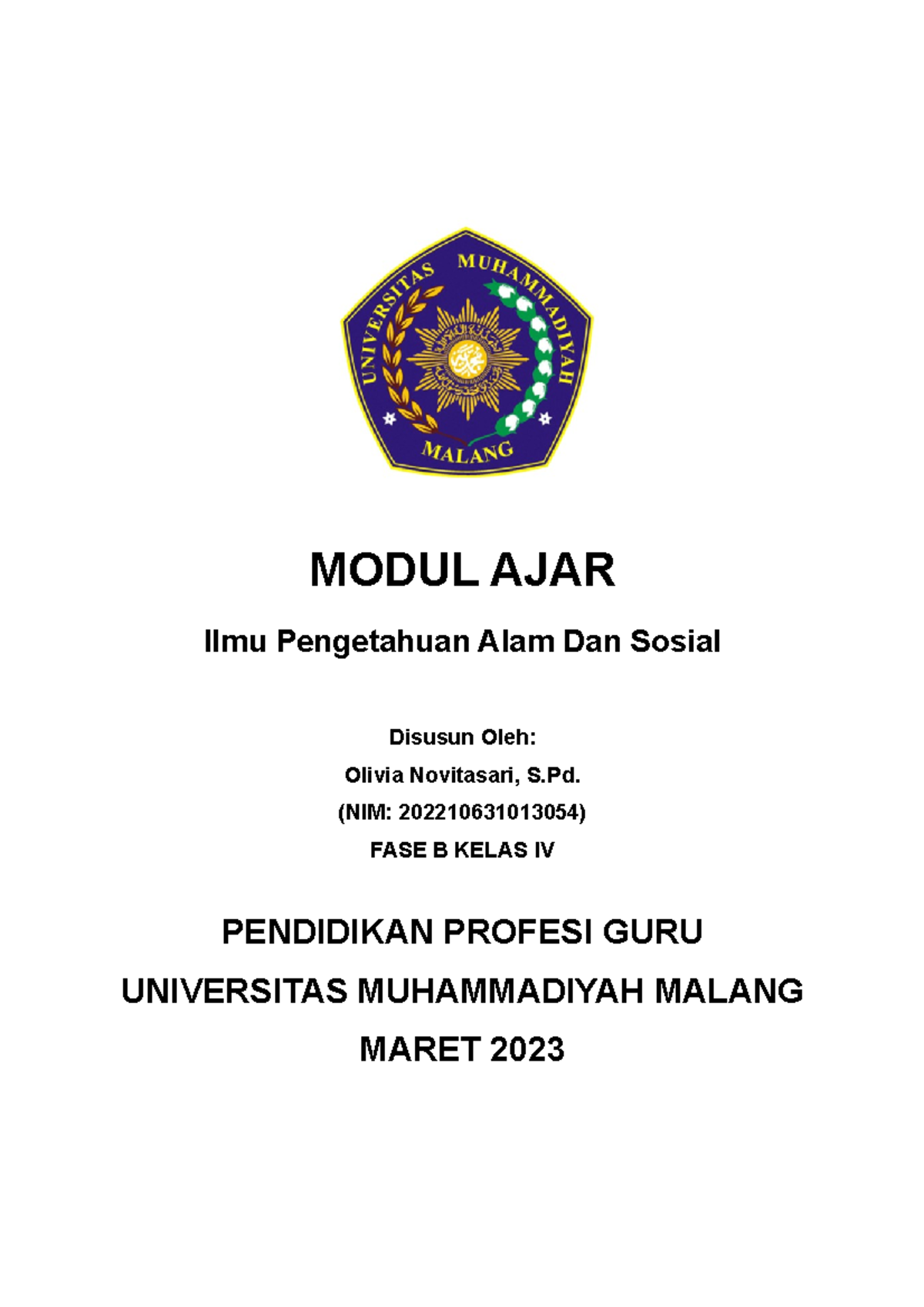 Modul AJAR PBL Ke 1 - MODUL AJAR Ilmu Pengetahuan Alam Dan Sosial ...