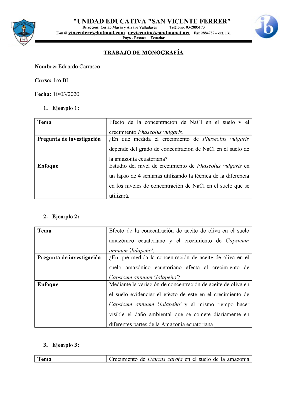 Temas De Biologia Sfgshf Uce Educativa Vicente Ceslao Valladares Fax Studocu