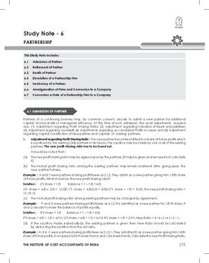 Paper 8 Set1 Solution - PAPER 8- COST ACCOUNTING Paper - 8: COST ...