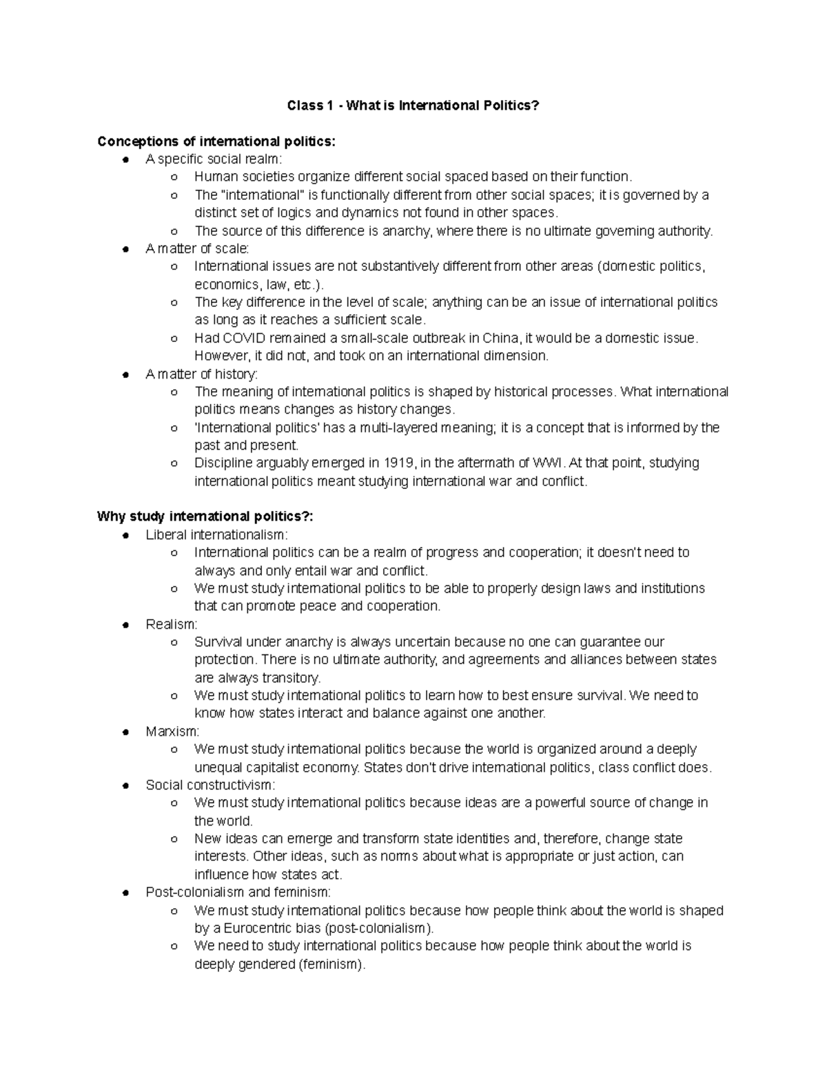 notes-class-1-what-is-international-politics-conceptions-of