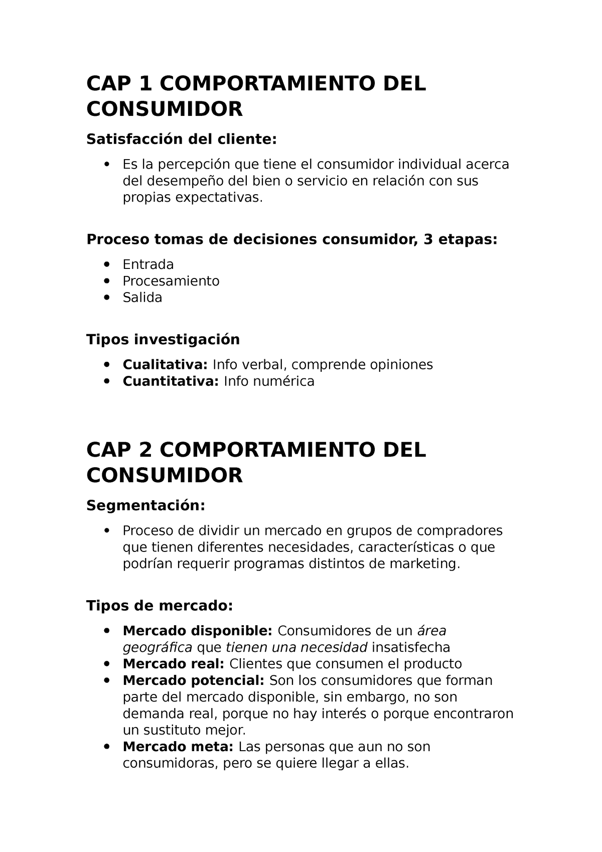 Cap Comportamiento Consumidor Bh Cap Comportamiento Del Consumidor Satisfacci N Del