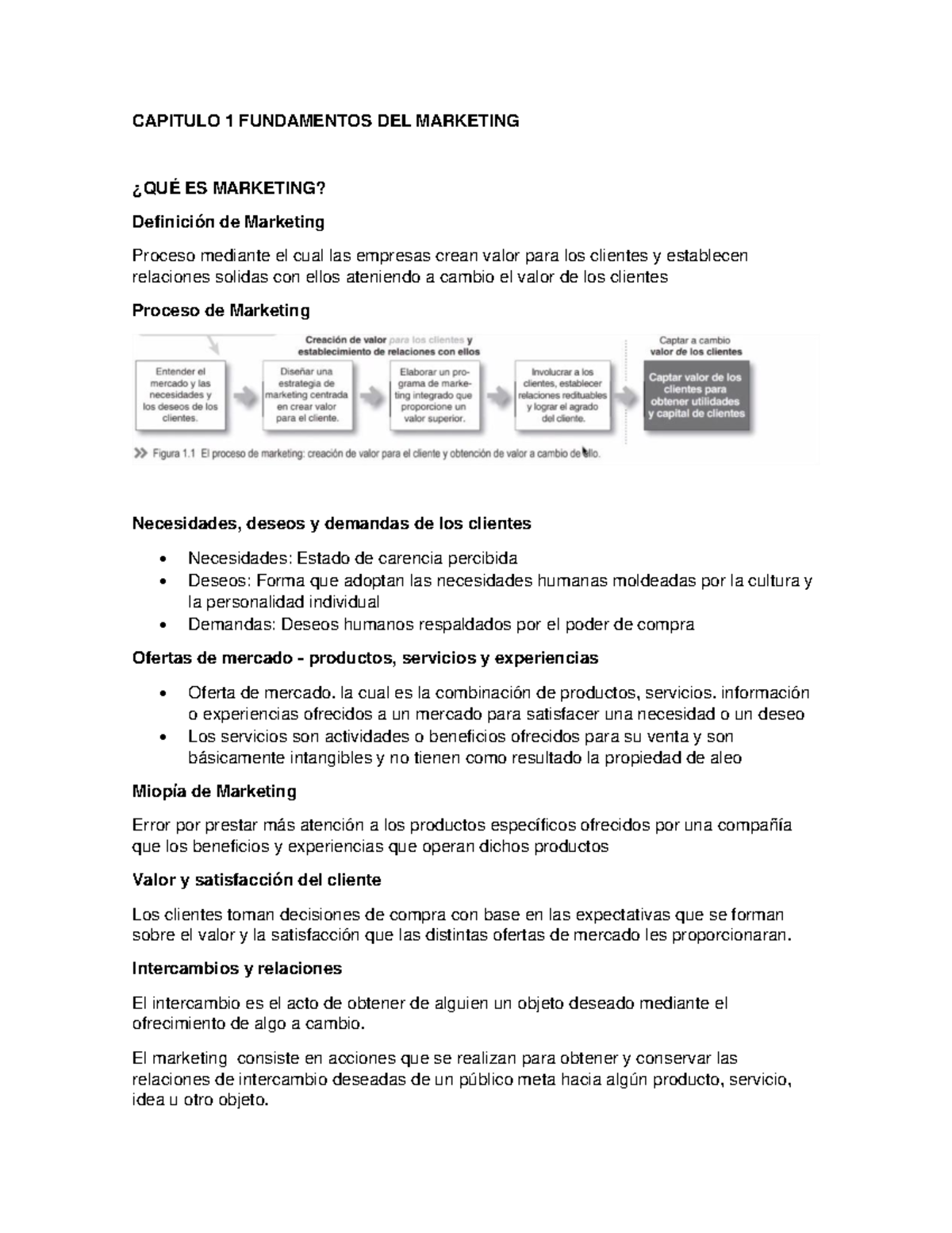 Capitulo 1 Fundamentos DEL Marketing - CAPITULO 1 FUNDAMENTOS DEL ...