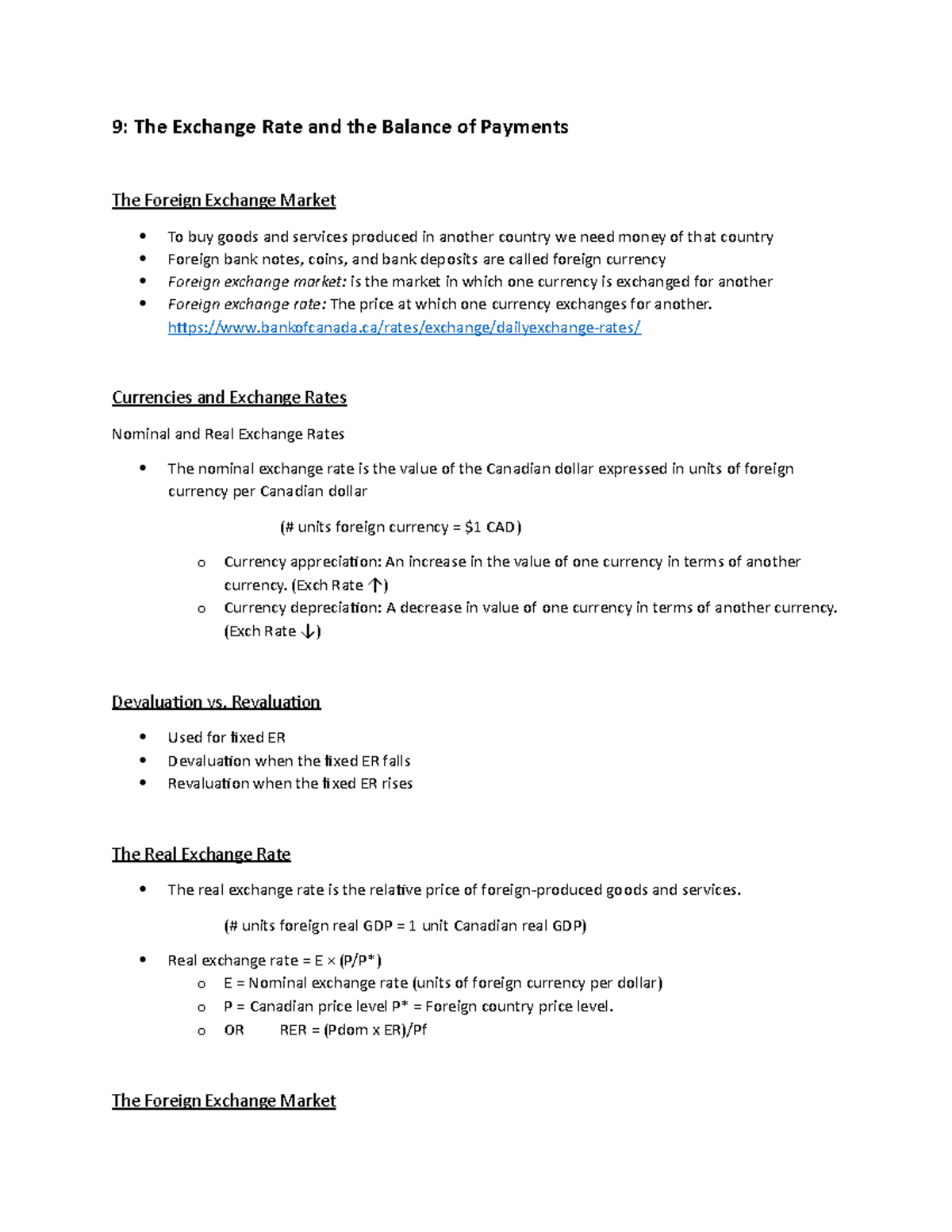 9 - The Exchange Rate and the Balance of Payments - bankofcanada/rates ...