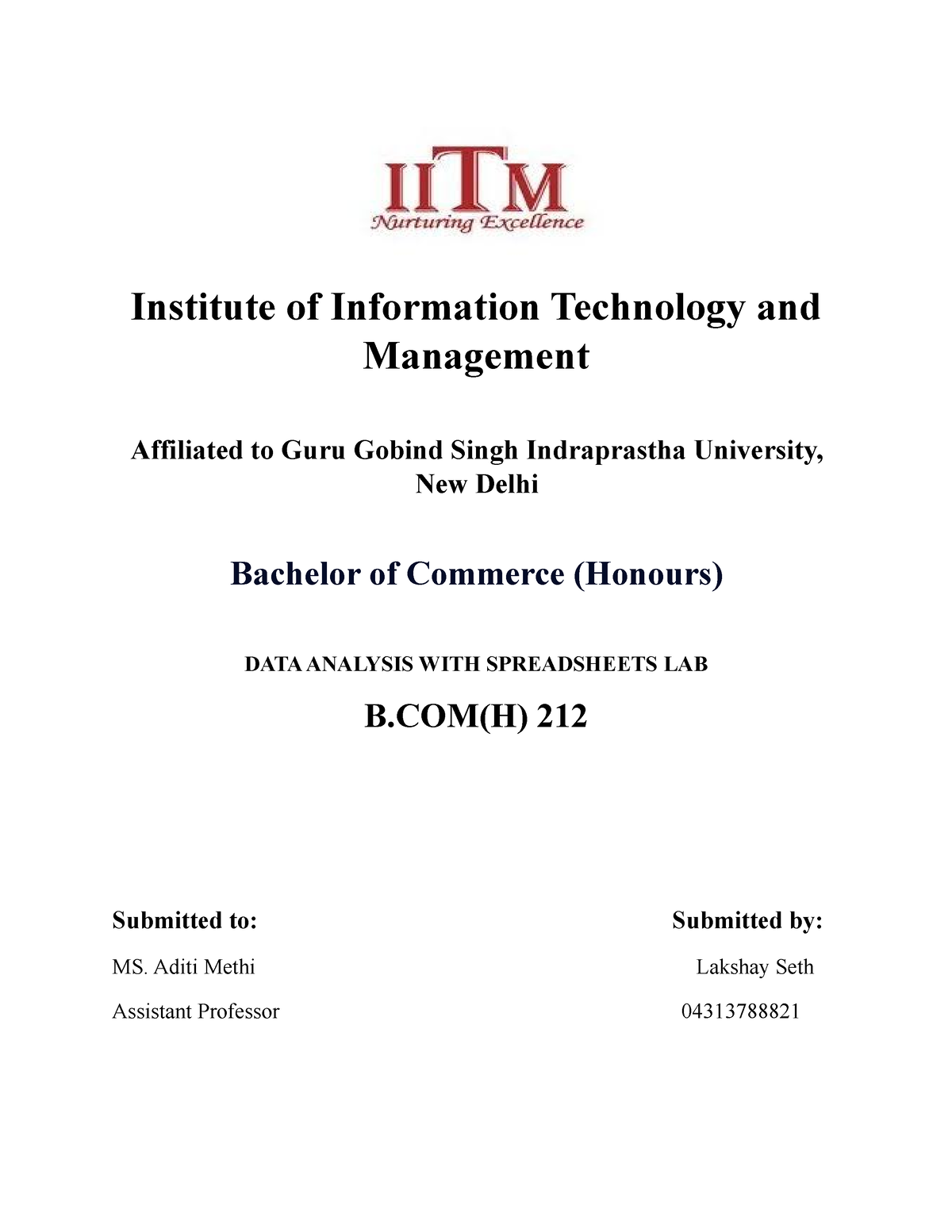 DA File Final spreadsheet - Institute of Information Technology and ...