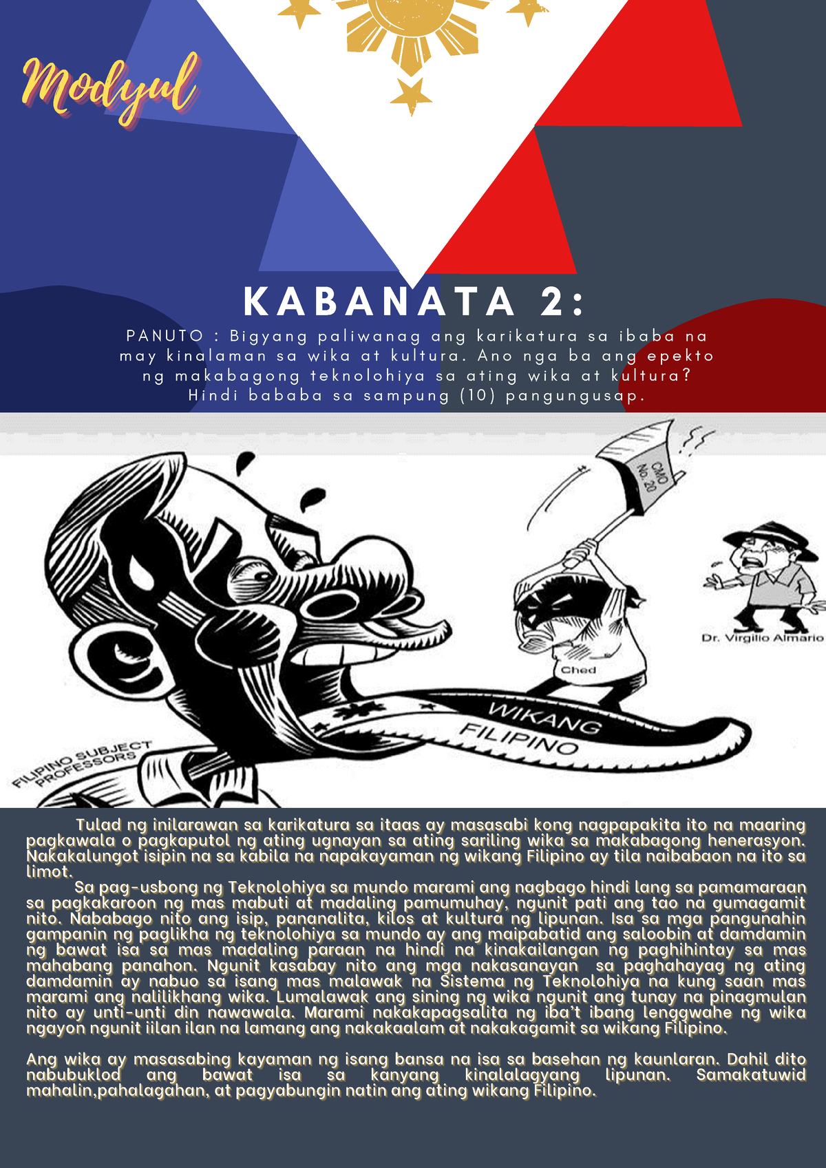 Kabanata 2 - OL22E82 - P A N U T O : B I G Y A N G P A L I W A N A G A ...