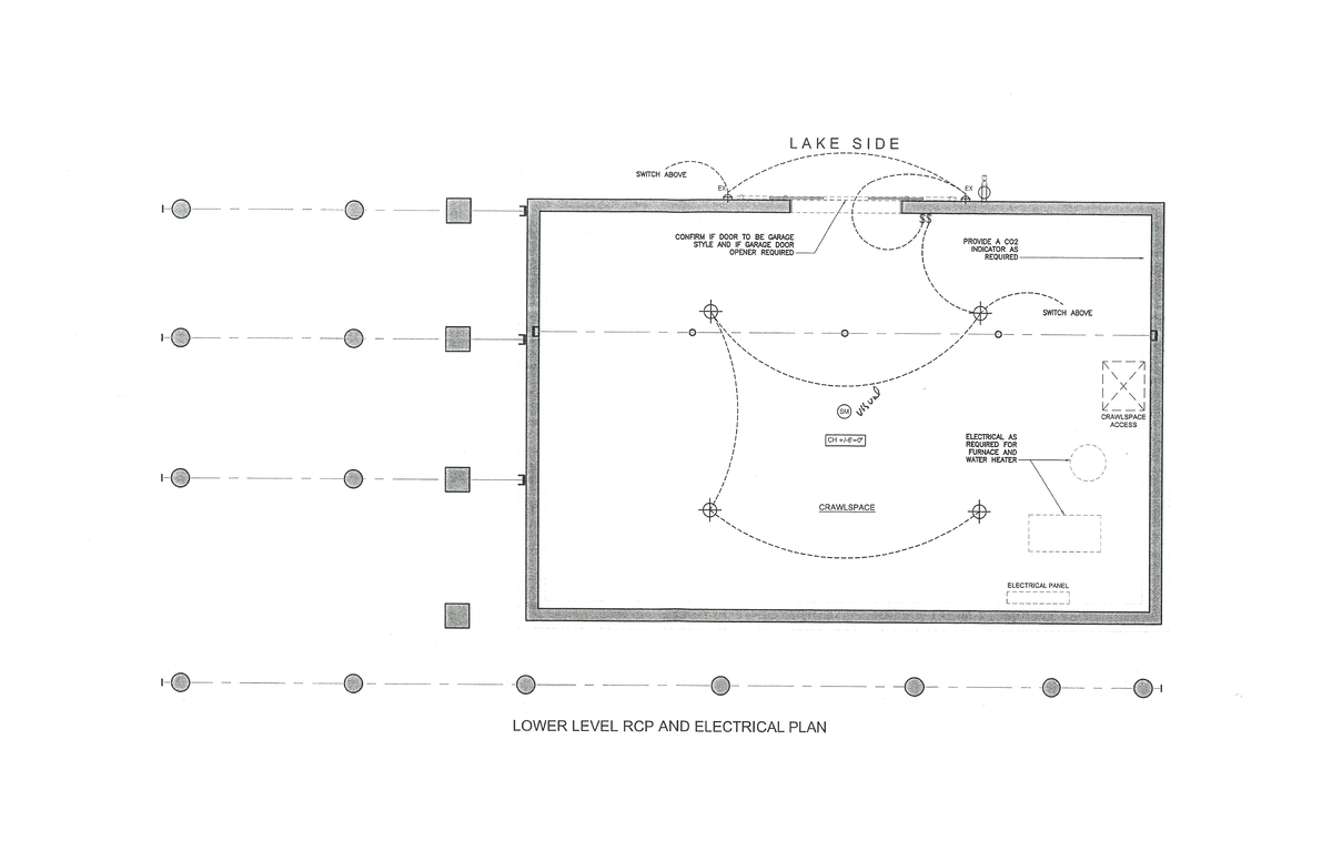 Sample-Electrical-Layout House Plan - S REFLECTED CEILING & ELECTRICAL ...