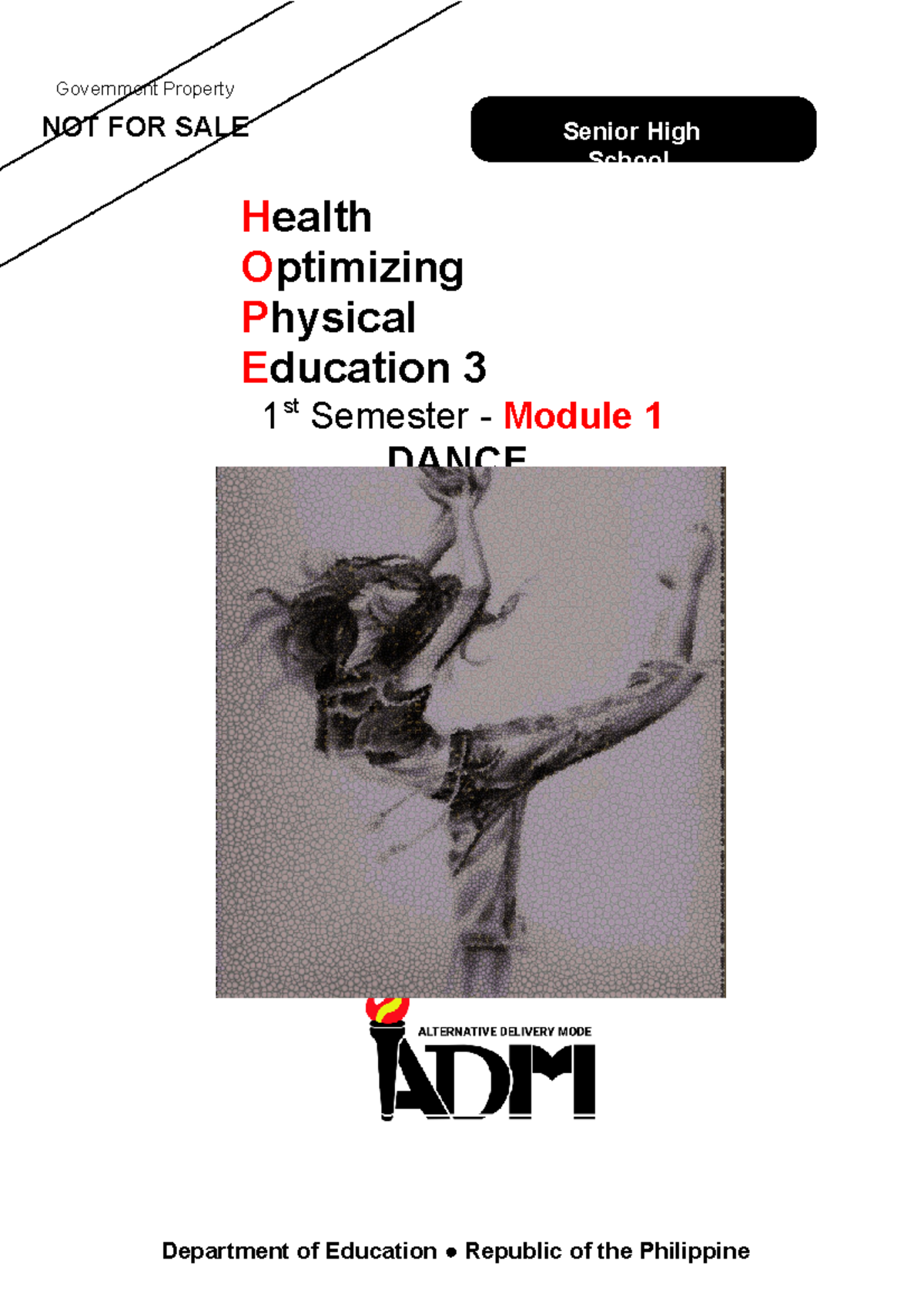 PE 12 HOPE 3 Q1 Module 1 Lesson 1 4 by Shine 1 - NOT Health Optimizing ...