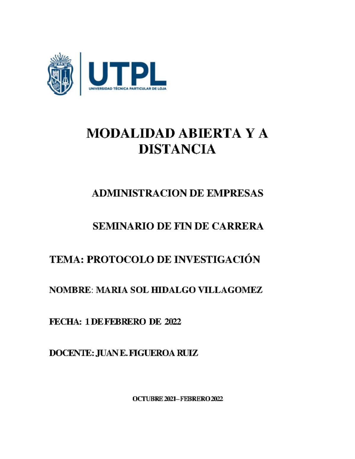 Protocolo de Investigación - MODALIDAD ABIERTA Y A DISTANCIA ...