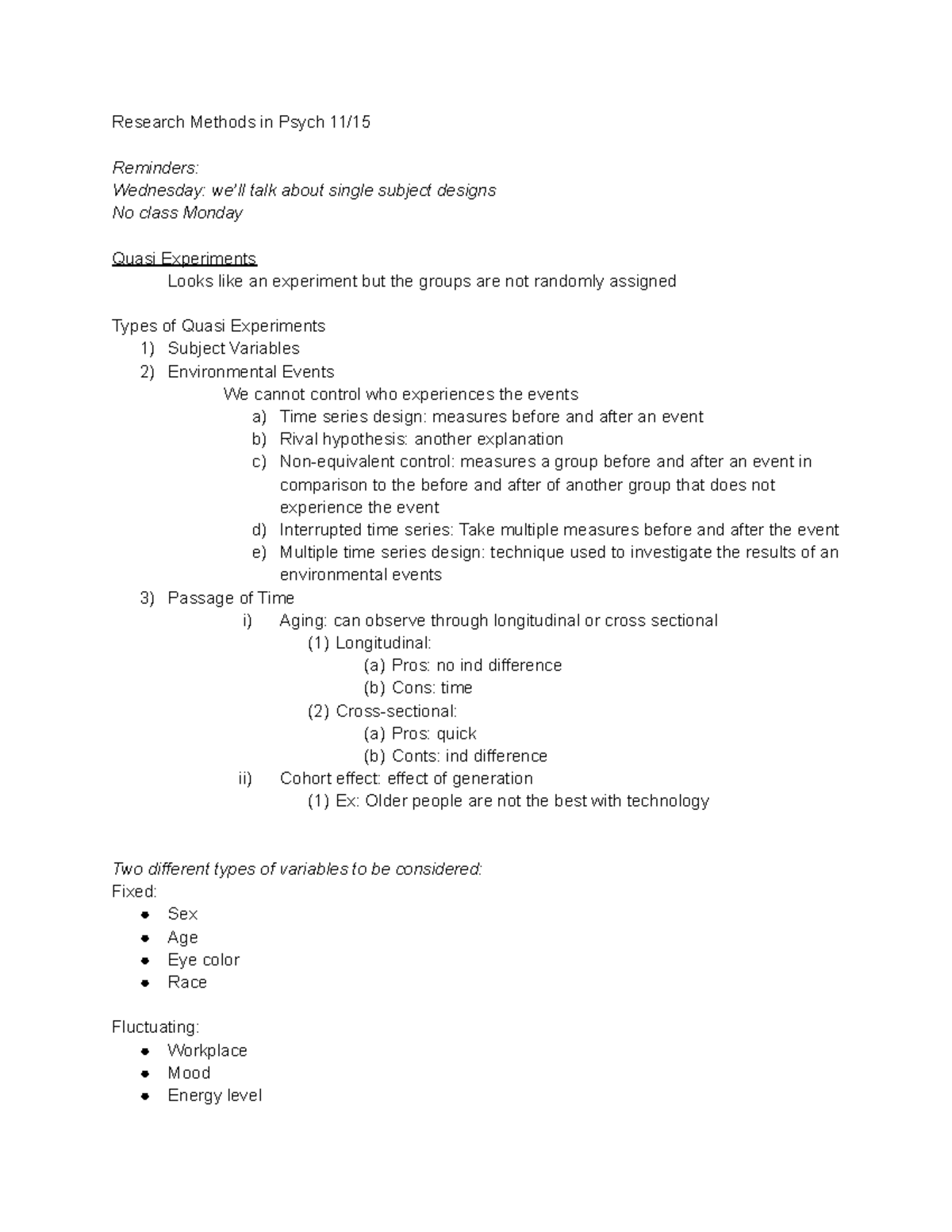 Research Methods in Psychology Notes - Research Methods in Psych 11 ...