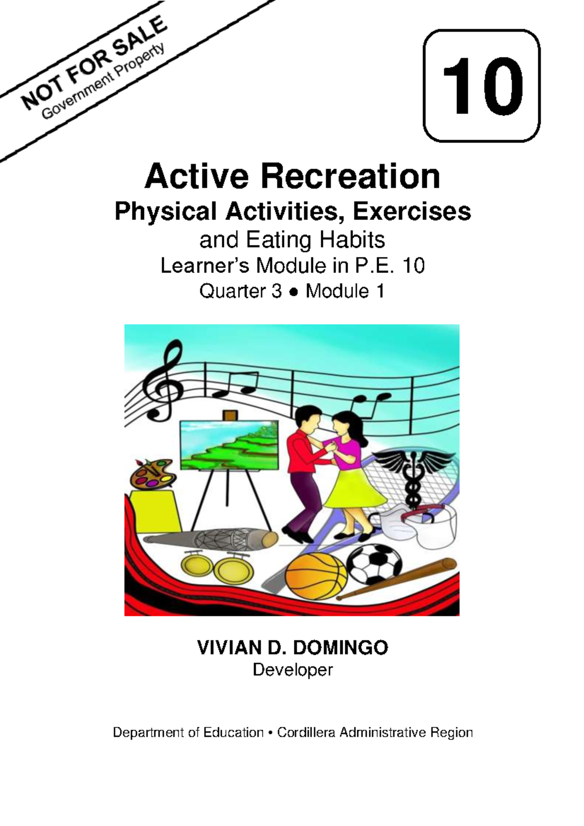 Pe10 q3 mod1 activerecreationpphysicalactivities ...