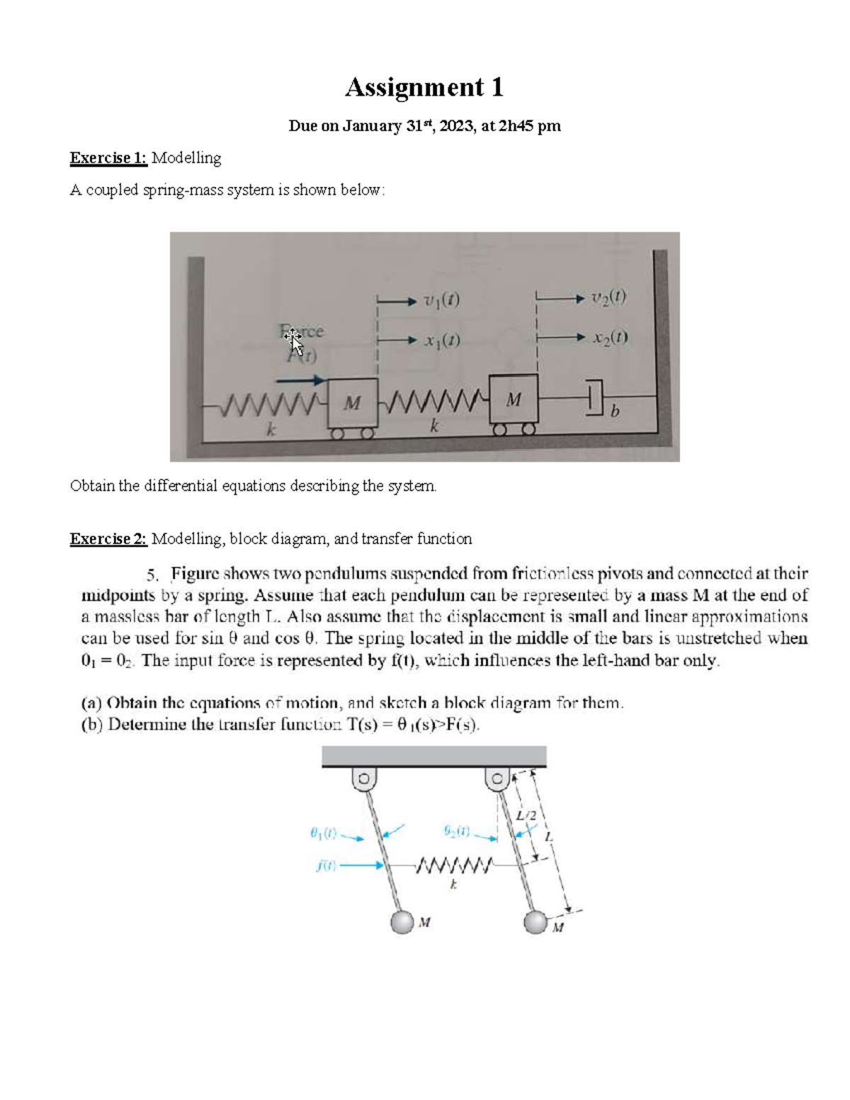 assignment matching exercise 23.01