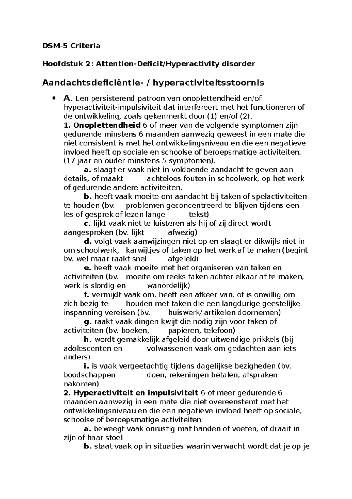 dsm-5-criteria-in-het-nederlands-criteria-hoofdstuk-2-disorder