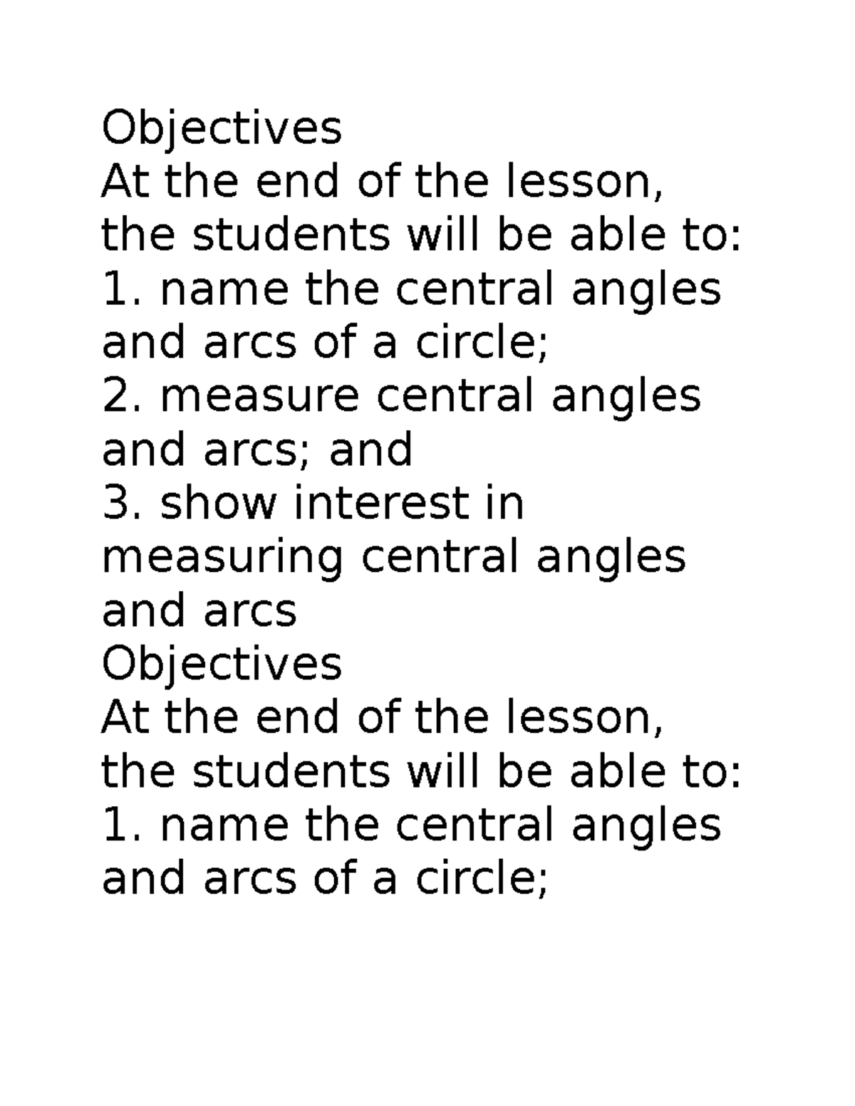 Probability-6 - every lesson plan has a formal knowledge - Objectives ...