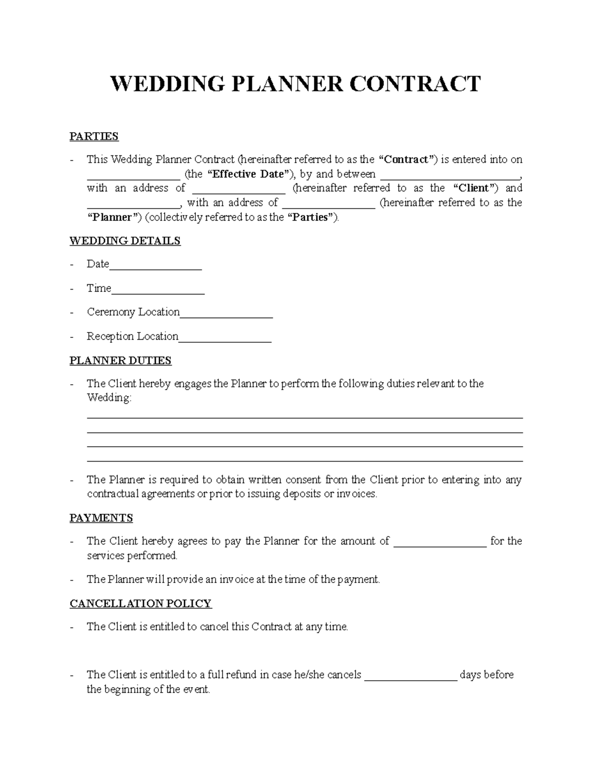 wedding-planner-contract-template-signaturely-wedding-planner