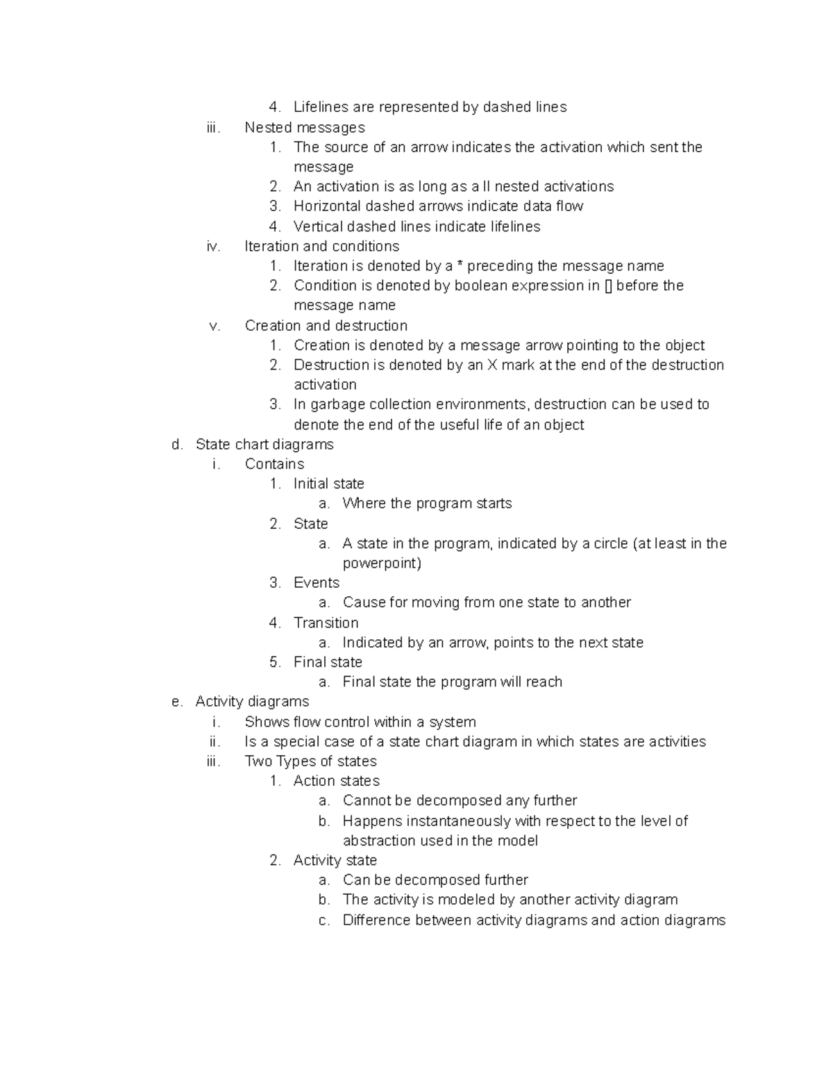 CS 3365 Exam 2 Review 4 - Studocu