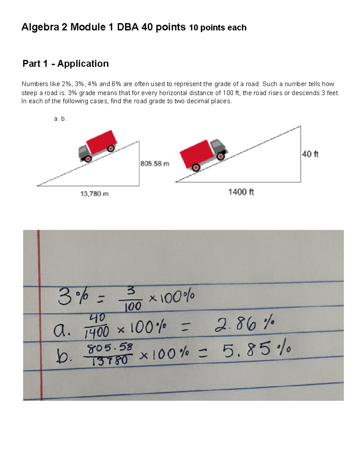 algebra 2 module 1 solving equations assignment answer key