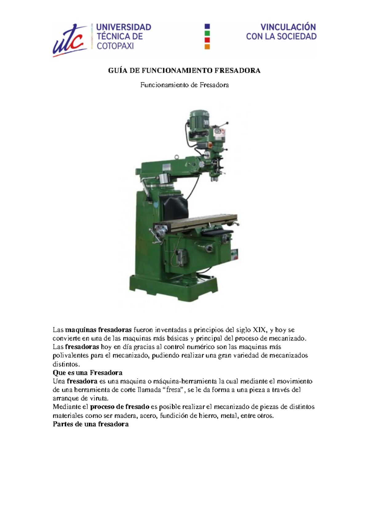 Fundamentos De La Fresadora Una Guia Completa Or Machinemfg