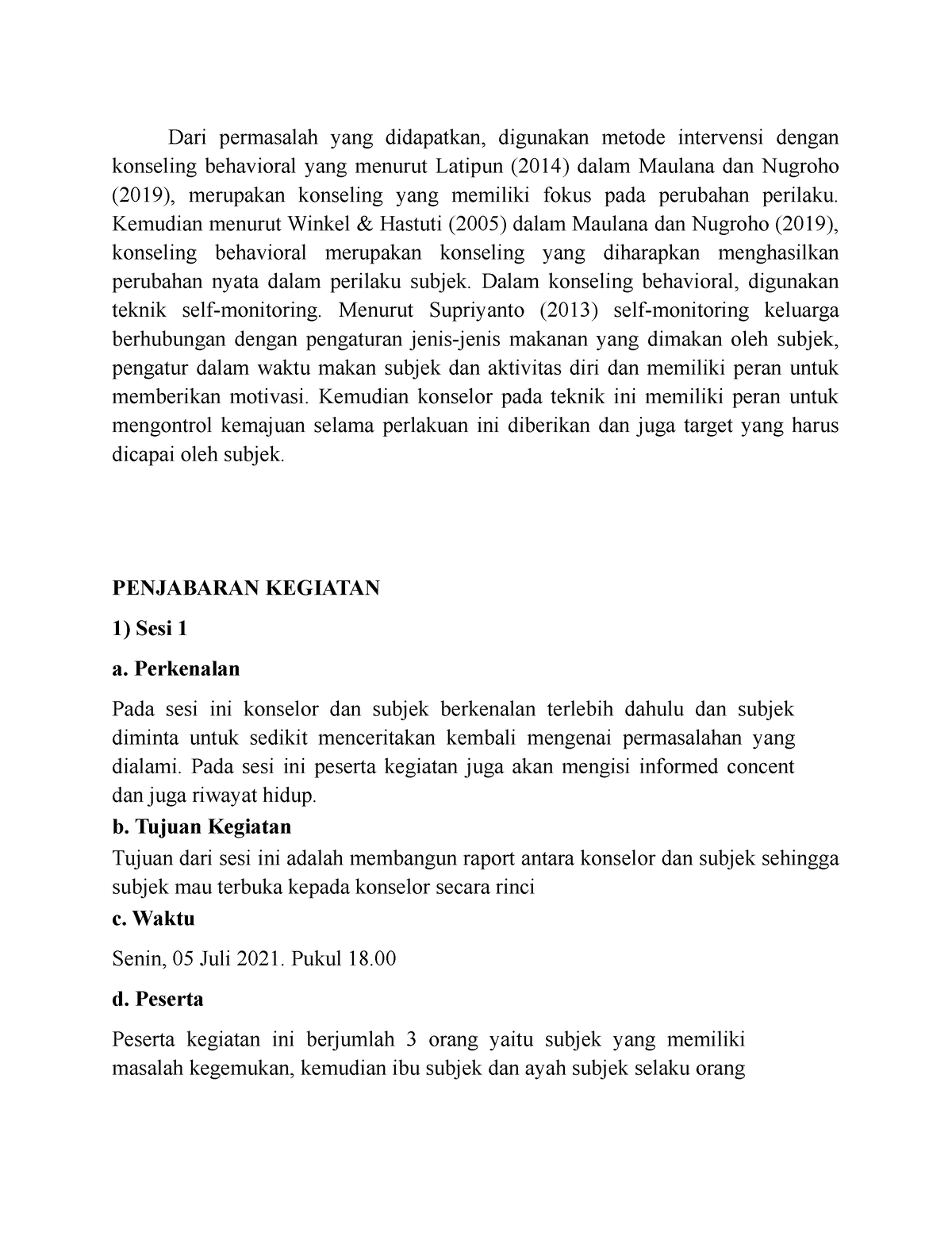 Modul Intervensi Part 3 - Dari Permasalah Yang Didapatkan, Digunakan ...