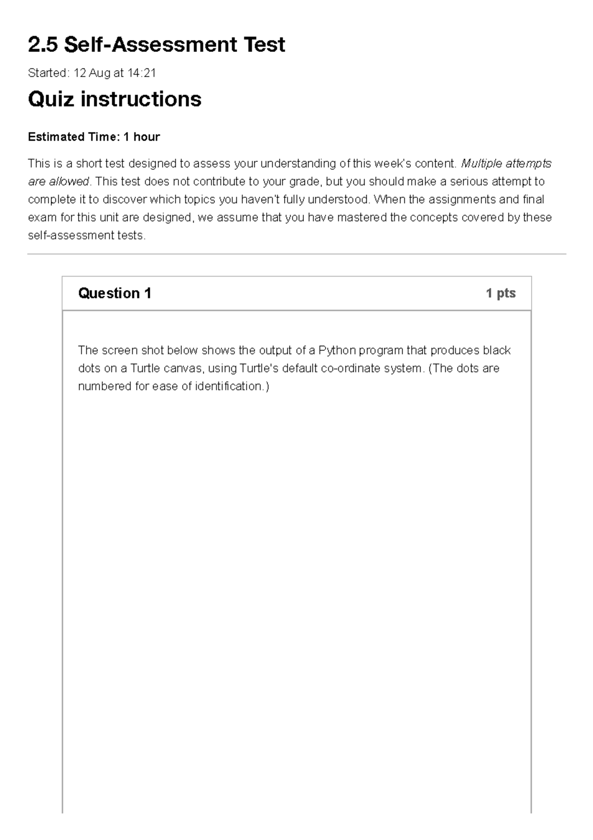 Quiz 2 5 Self Assessment Test 2 Self Assessment Test Started 12 Aug   Thumb 1200 1698 