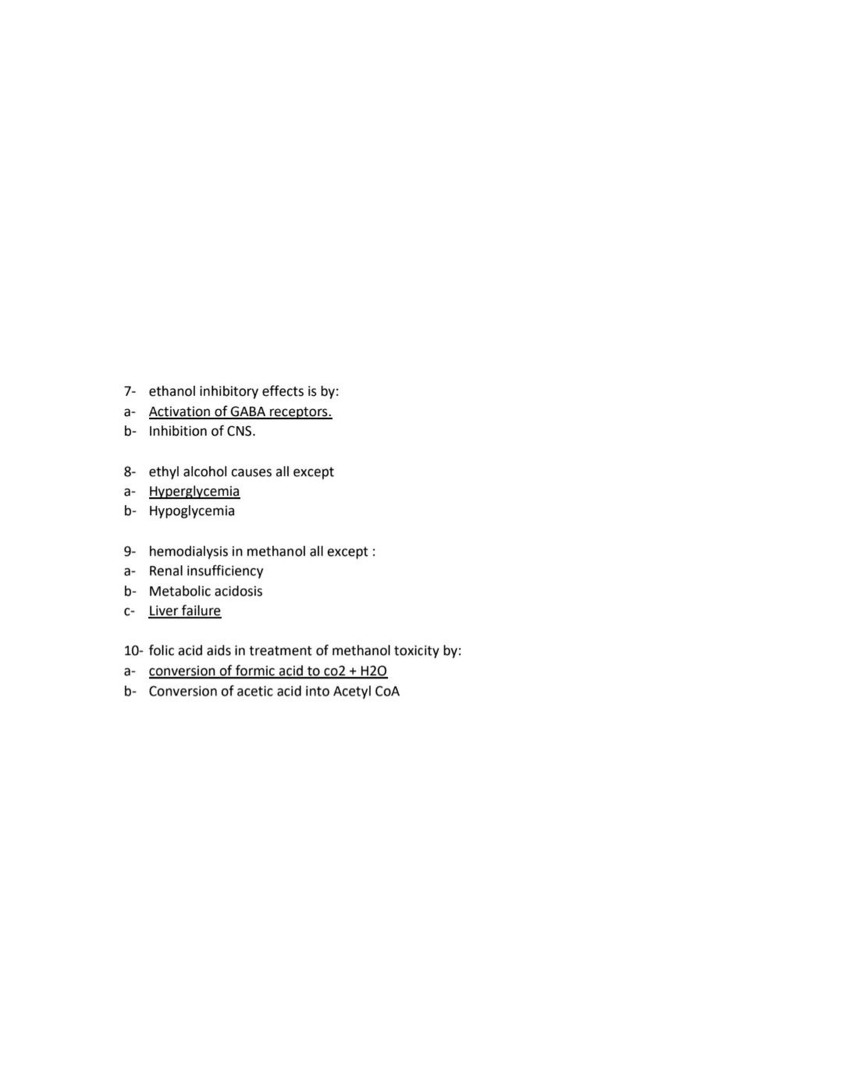 Toxo alcoholركز فيه - Clinical Toxicology - Studocu