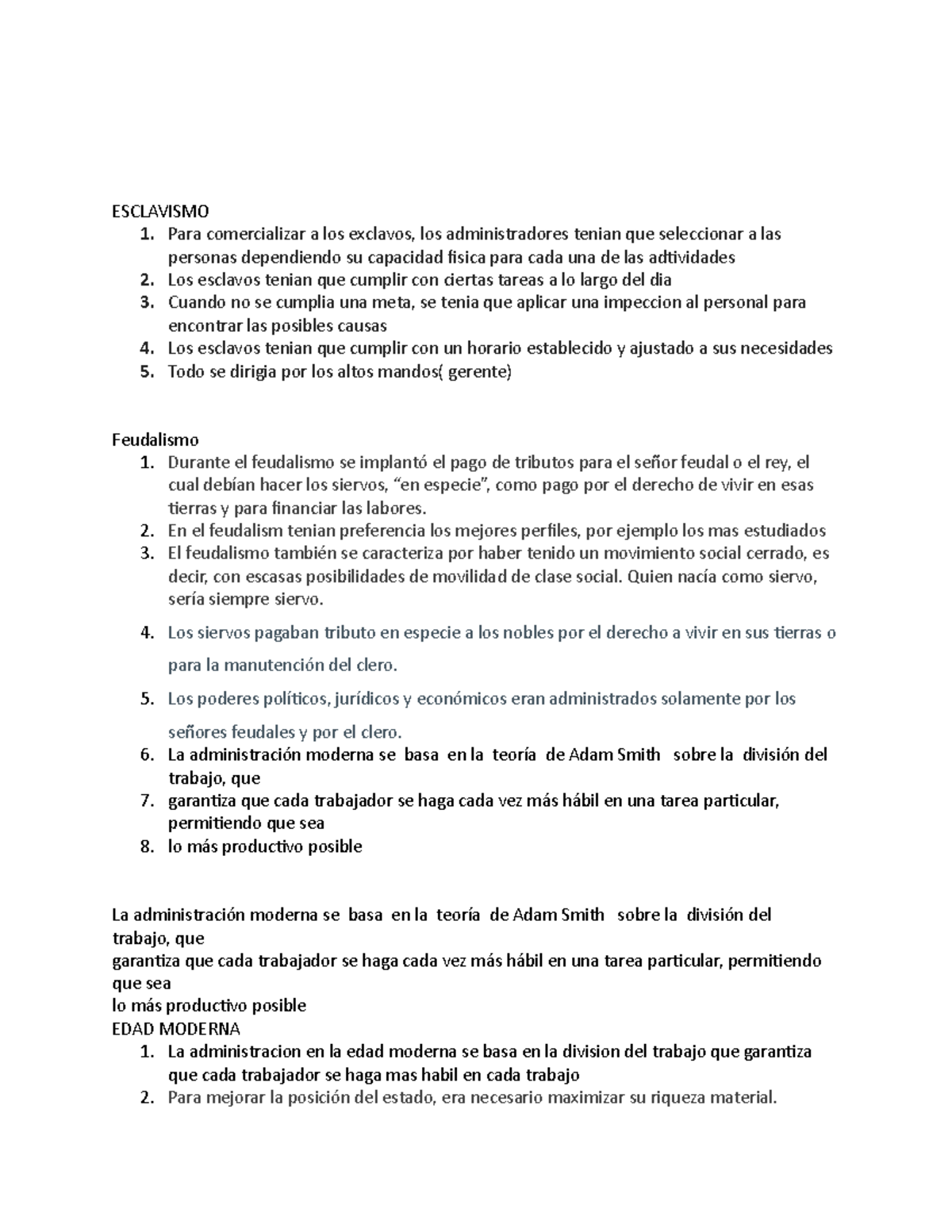 Esclavismo En La Administracion De Empresas En La Edad Del Esclavismo 