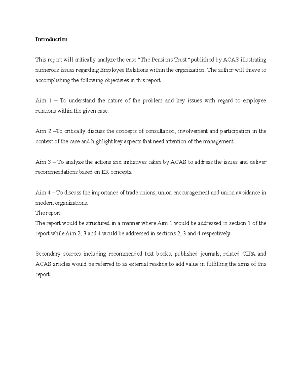IHRM tutorial 02 - Introduction This report will critically analyze the ...