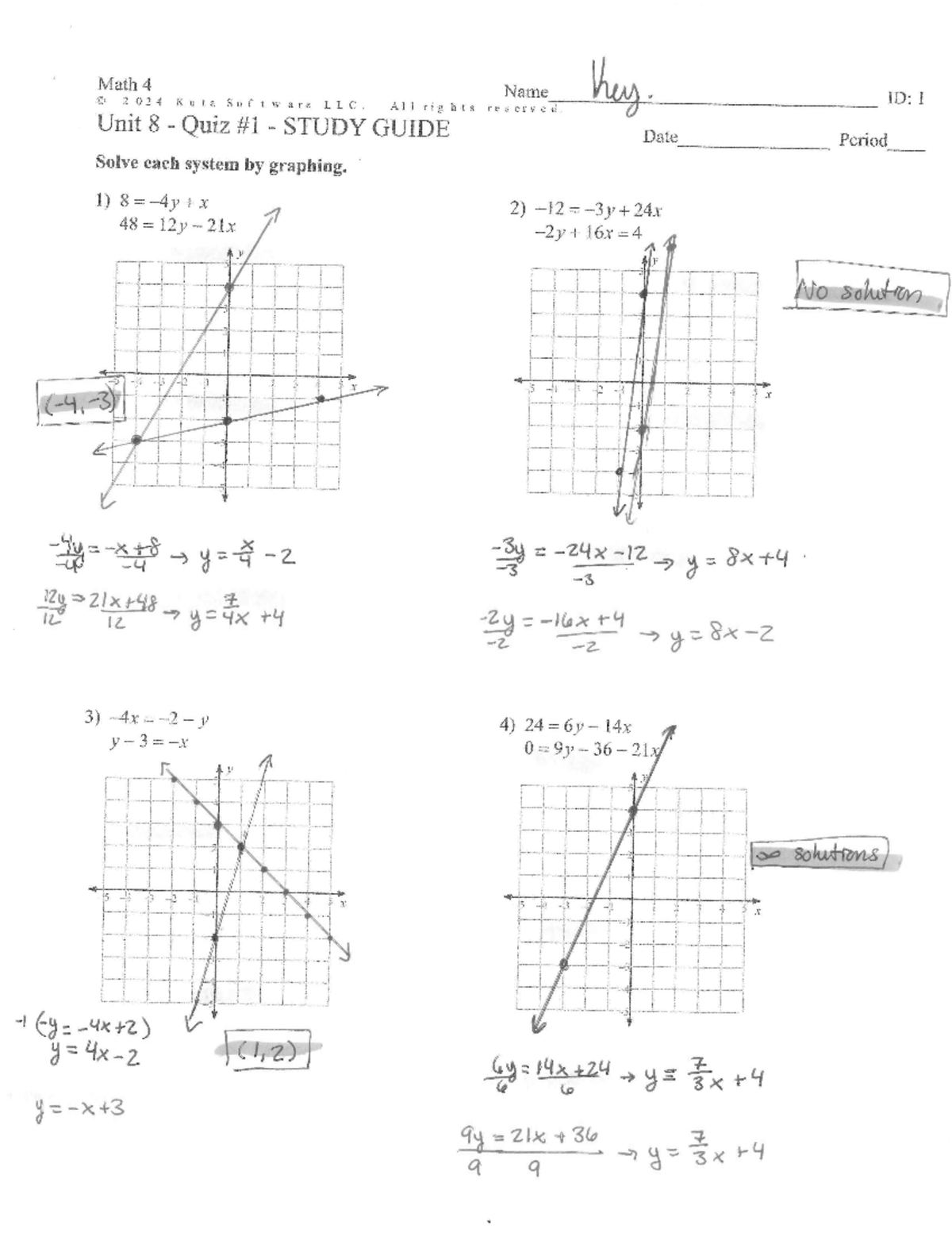 Unit 8 Quiz 1 Study Guide Complete PDF Studocu