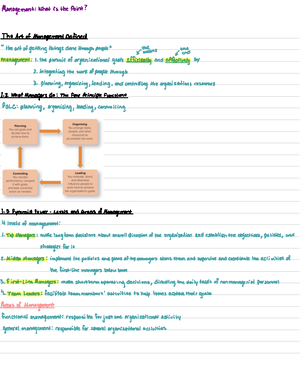 BUS 303 HRM 1 - Notes on sections 9.1, 5.1, 5.2, and 5.3 and notes on ...